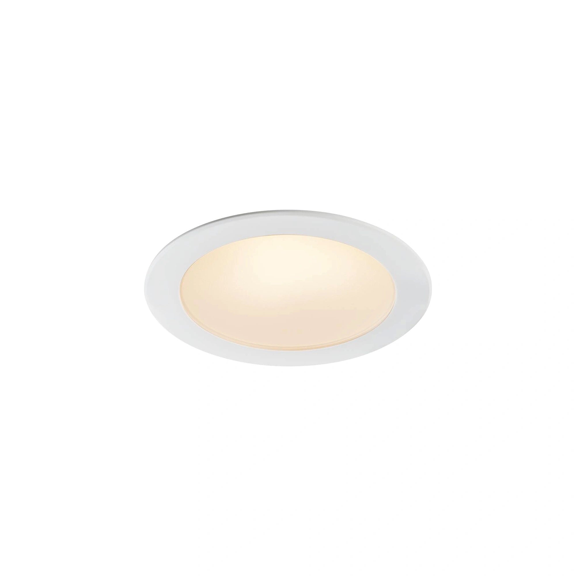LED ugradbena svjetiljka AKALO D83, stropna, bijela, 9W, CCT, IP20