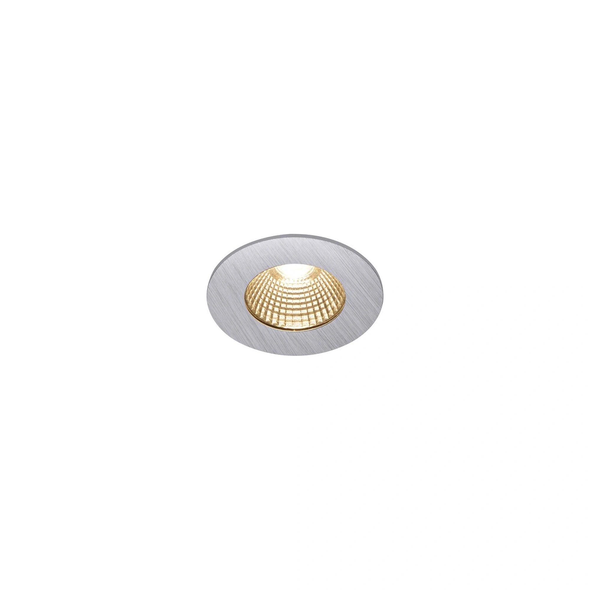 LED ugradbena svjetiljka PATTA-I, stropna, okrugla, aluminij, 7.3W, 1800-3000K, IP20/IP65