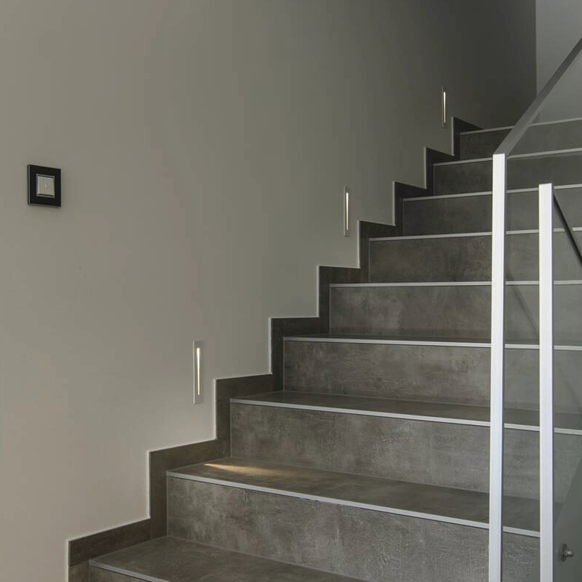 LED ugradbena svjetiljka NOTAPO L, zidna, bijela, 2.2W, 3000K, IP20