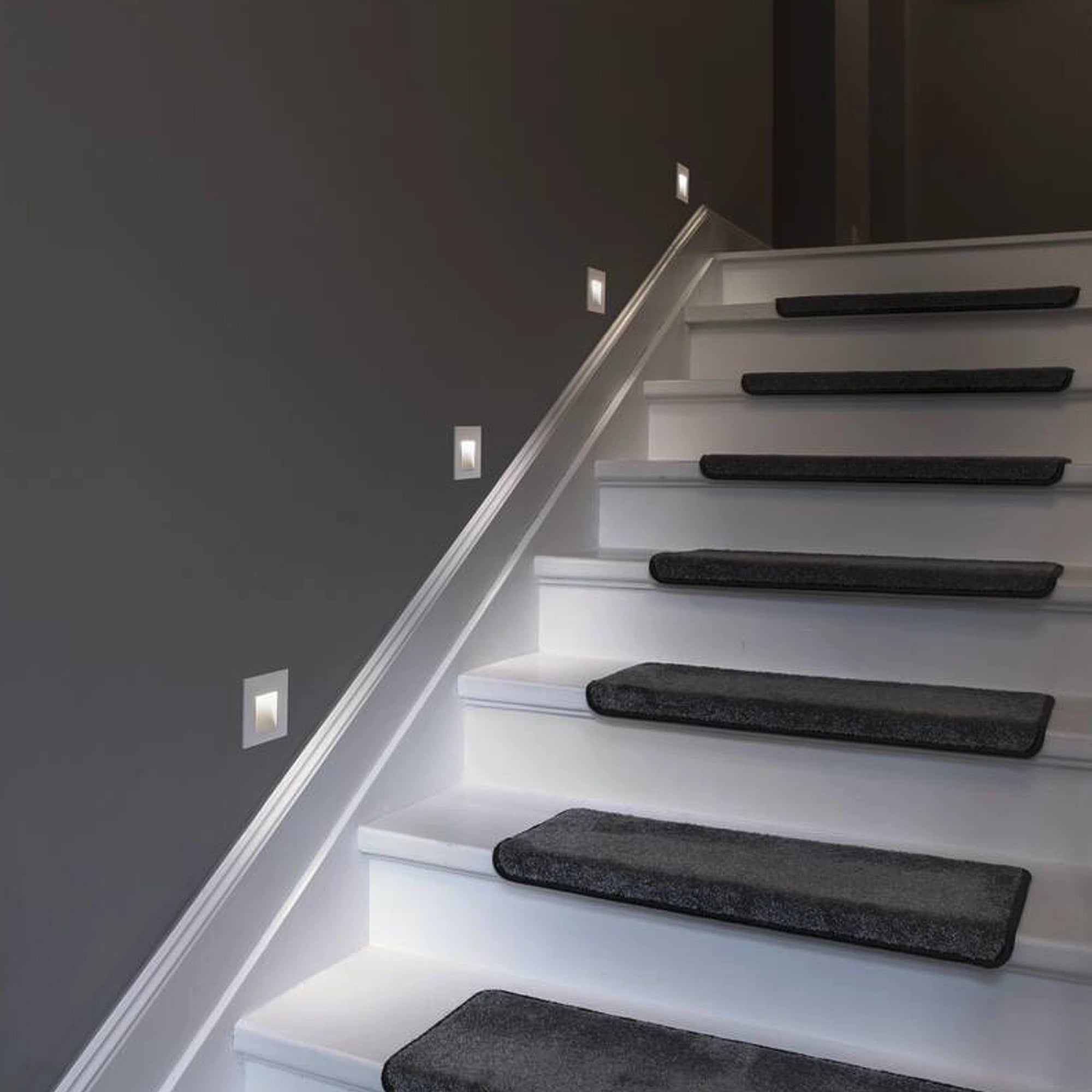 LED ugradbena svjetiljka MOBALA, zidna, bijela, 1.3W, 3000K, IP20