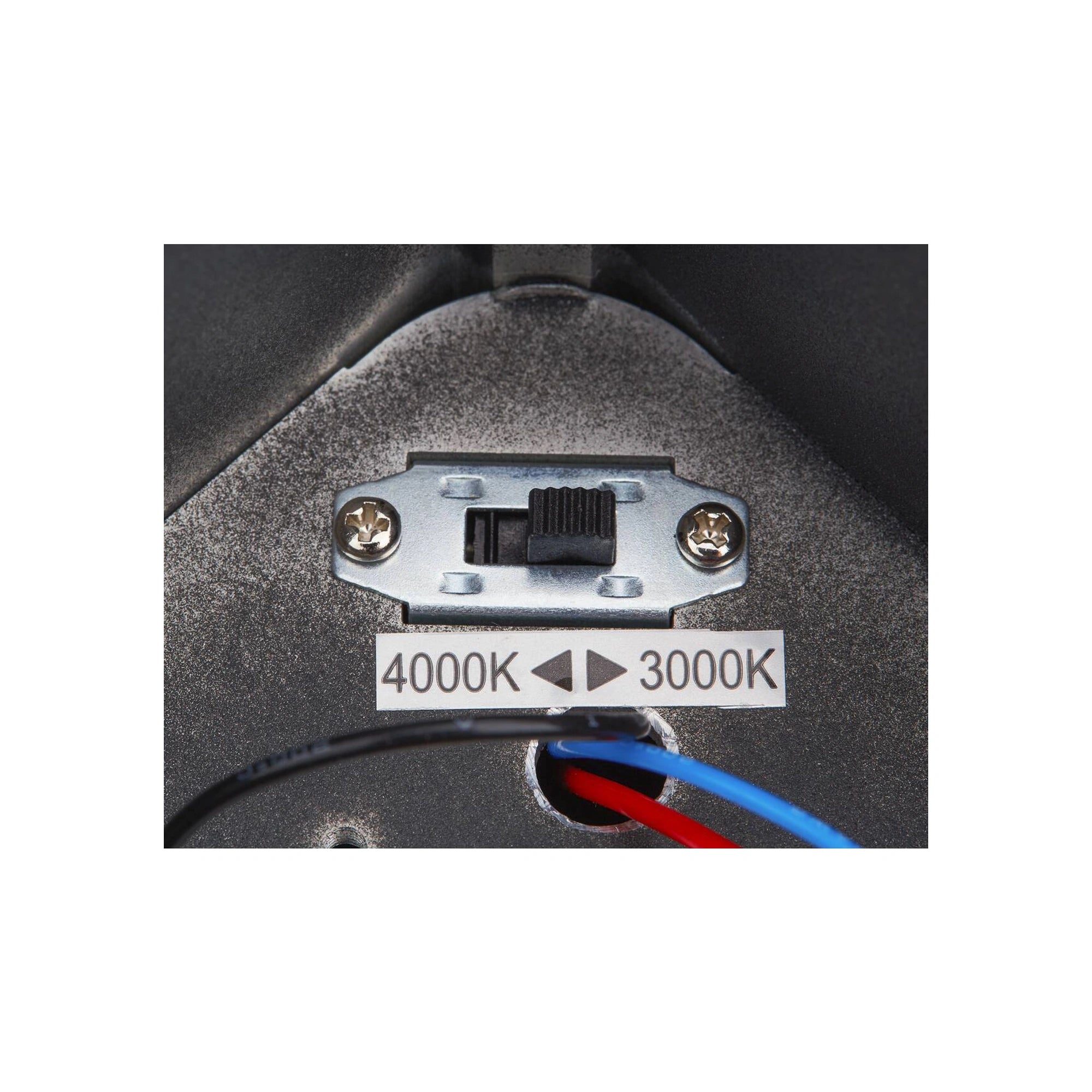 LED stropna svjetiljka ENOLA SQUARE M, antracit, 11W, 3000/4000K, IP65