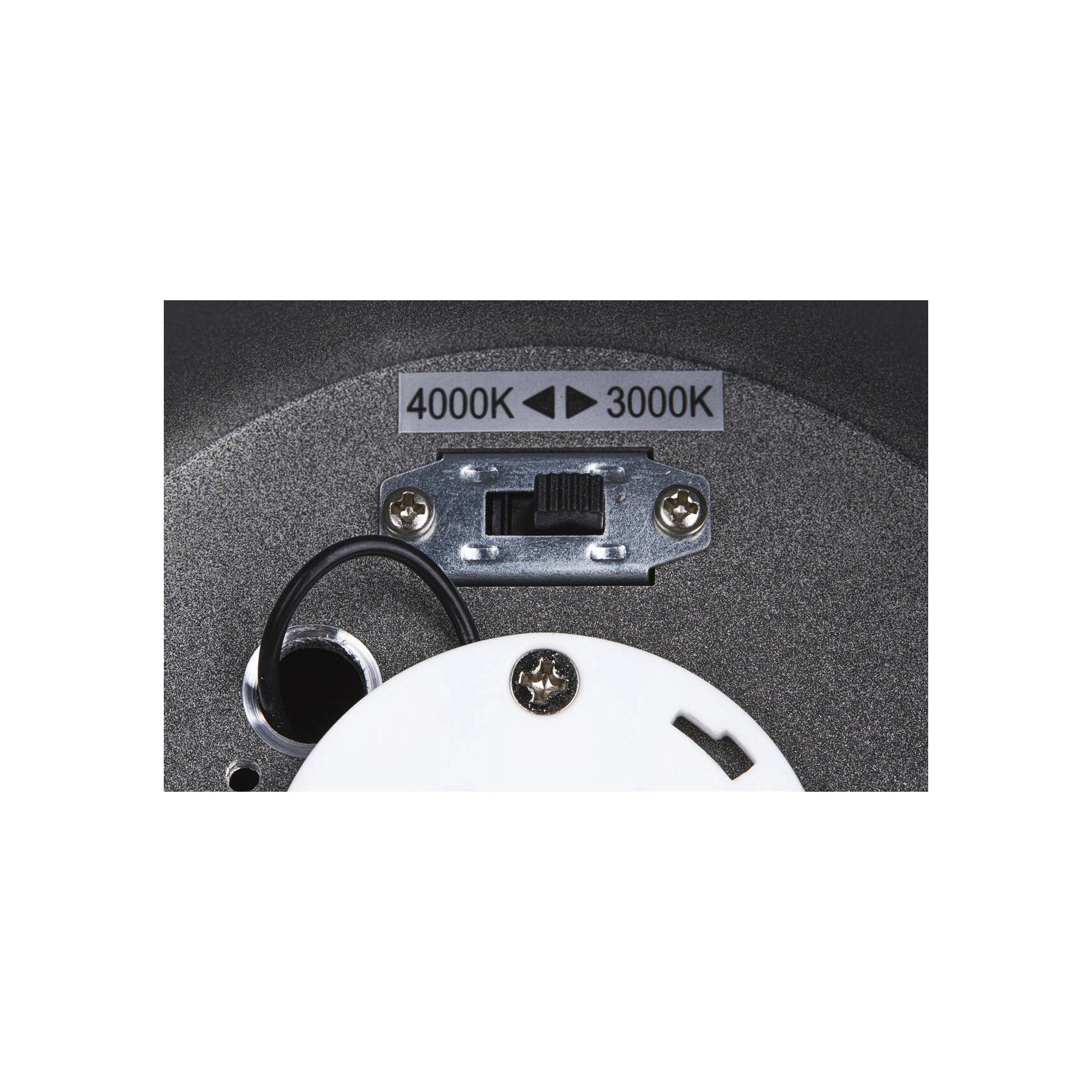 LED stropna svjetiljka ENOLA ROUND M, antracit, 11W, 3000/4000K, IP65