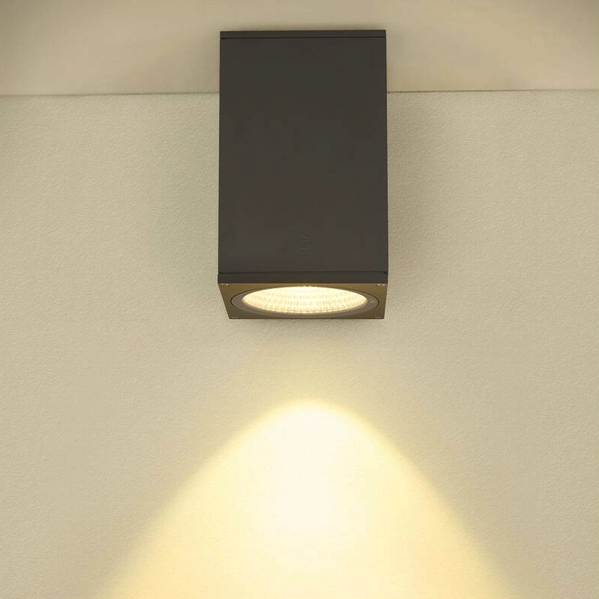LED stropna svjetiljka ENOLA SQUARE L, antracit, 36W, 3000/4000K, IP65