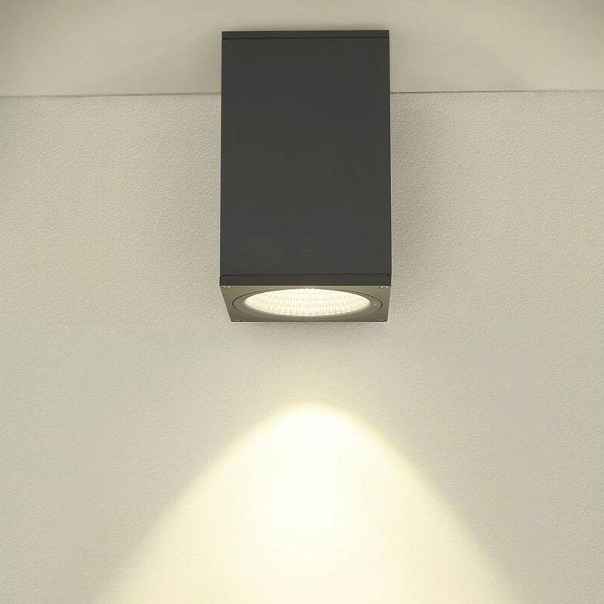 LED stropna svjetiljka ENOLA SQUARE L, antracit, 36W, 3000/4000K, IP65