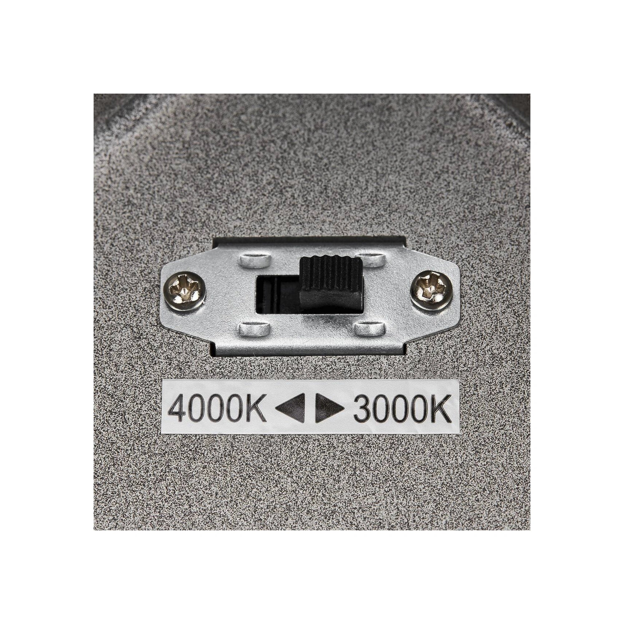 LED stropna svjetiljka ENOLA SQUARE L, antracit, 36W, 3000/4000K, IP65