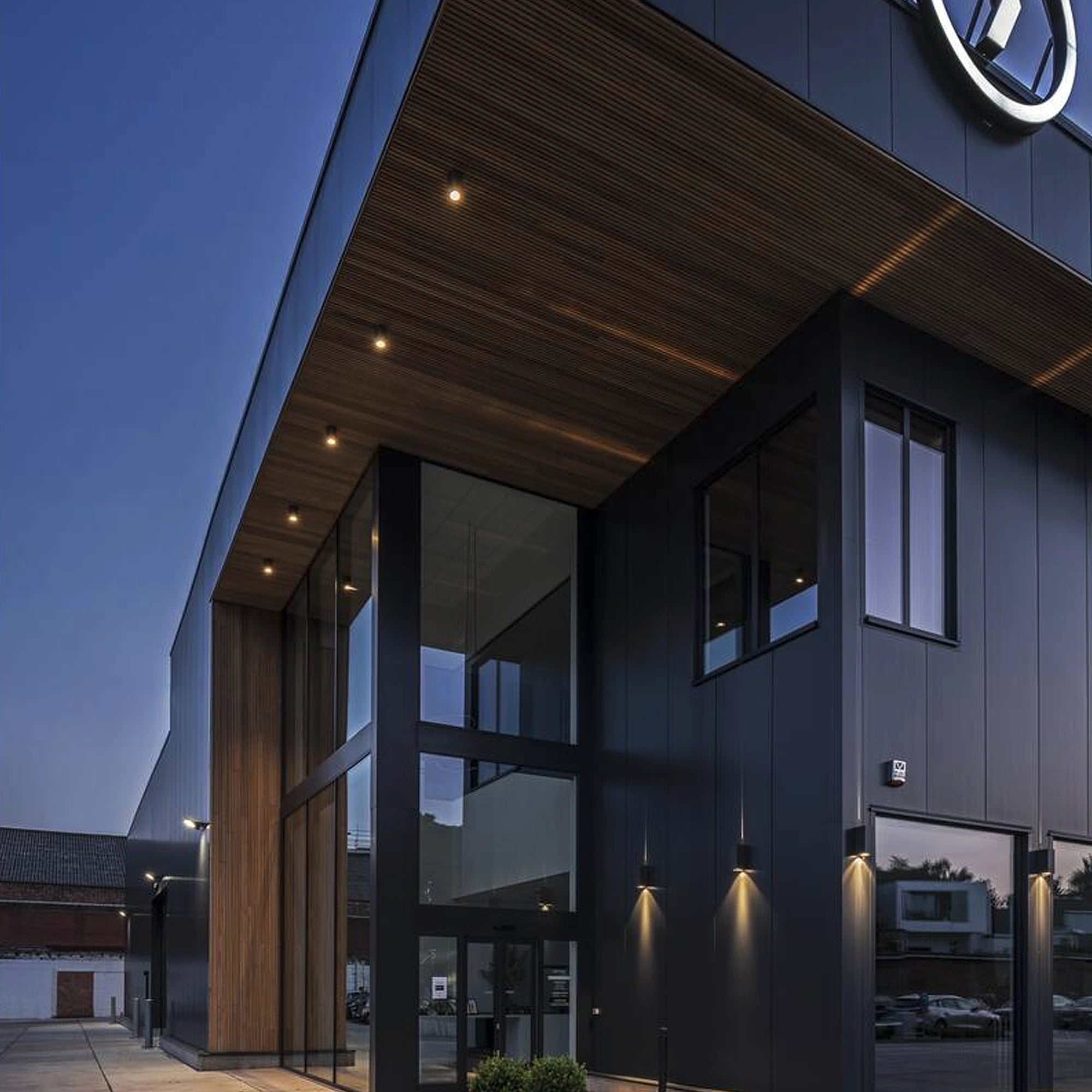 LED stropna svjetiljka ENOLA ROUND L, antracit, 36W, 3000/4000K, IP65