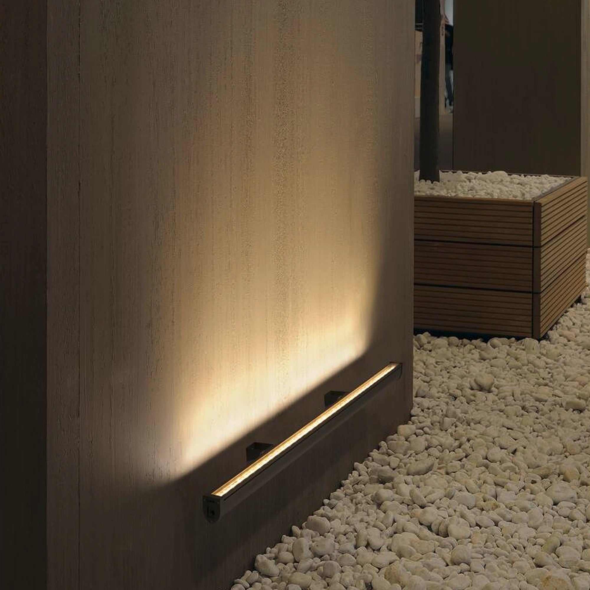 LED zidna spot svjetiljka GALEN 120, antracit, 34W, 3000/4000K, IP65, 1200mm