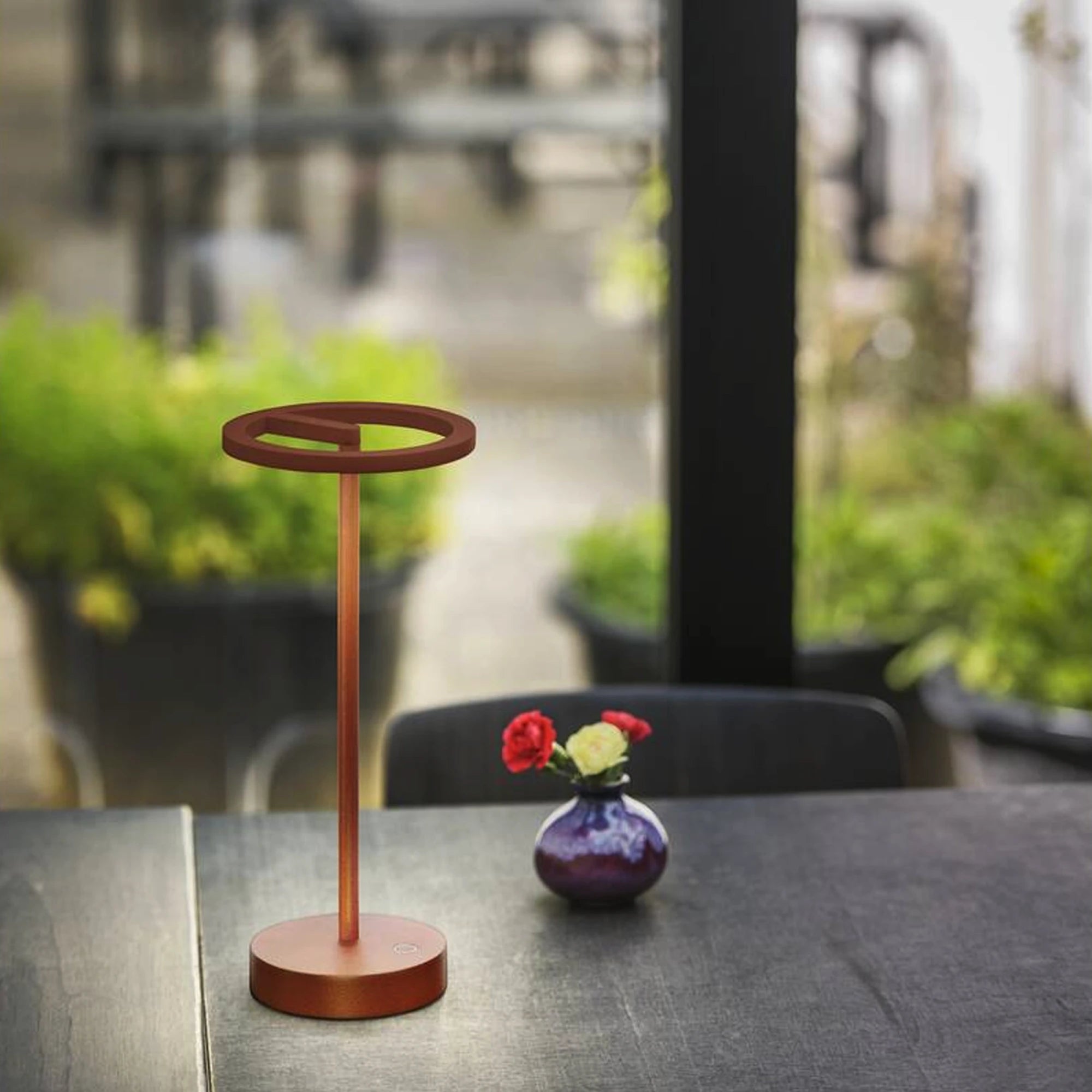 VINOLINA ONE LED stolna lampa, rust, 2.5W, 2700K, IP54, 330mm