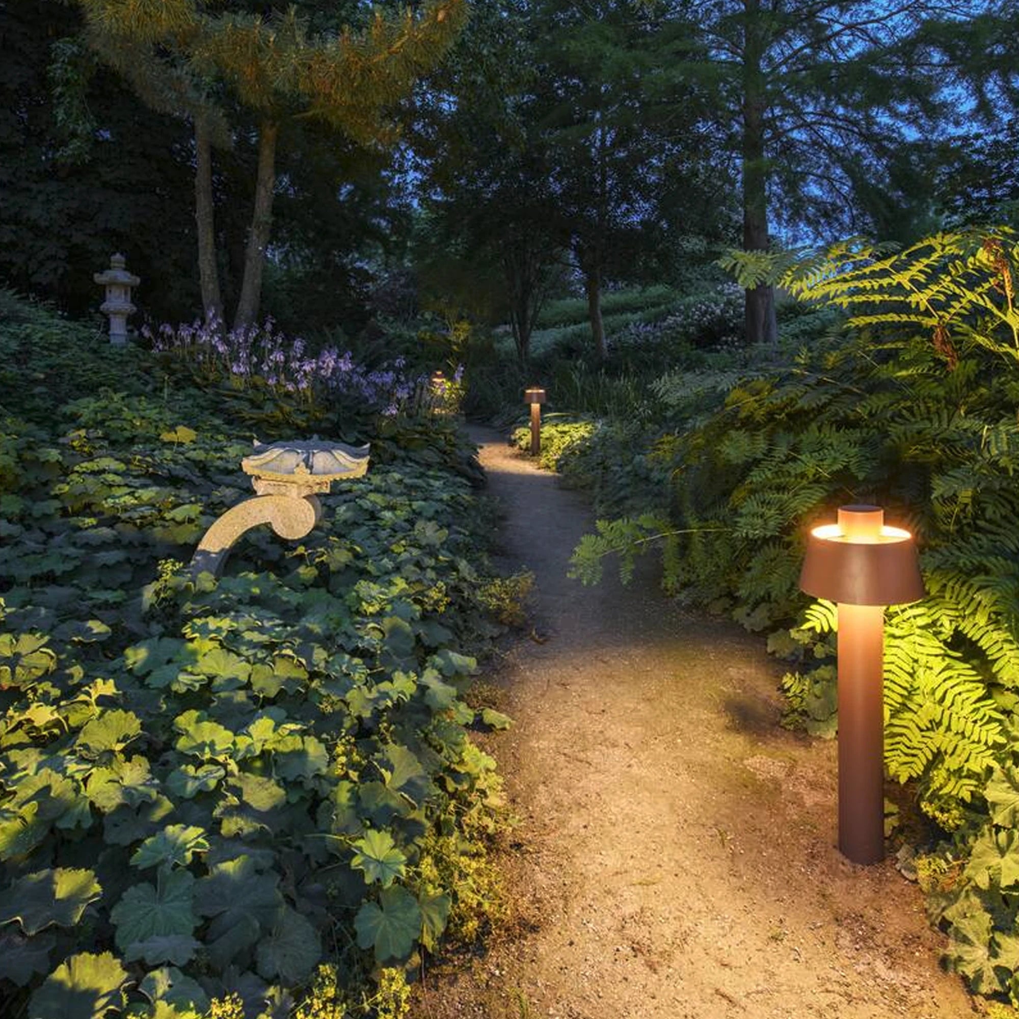 Vrtna svjetiljka PHOTONI 75, rust, 1xE27, IP65, 750mm