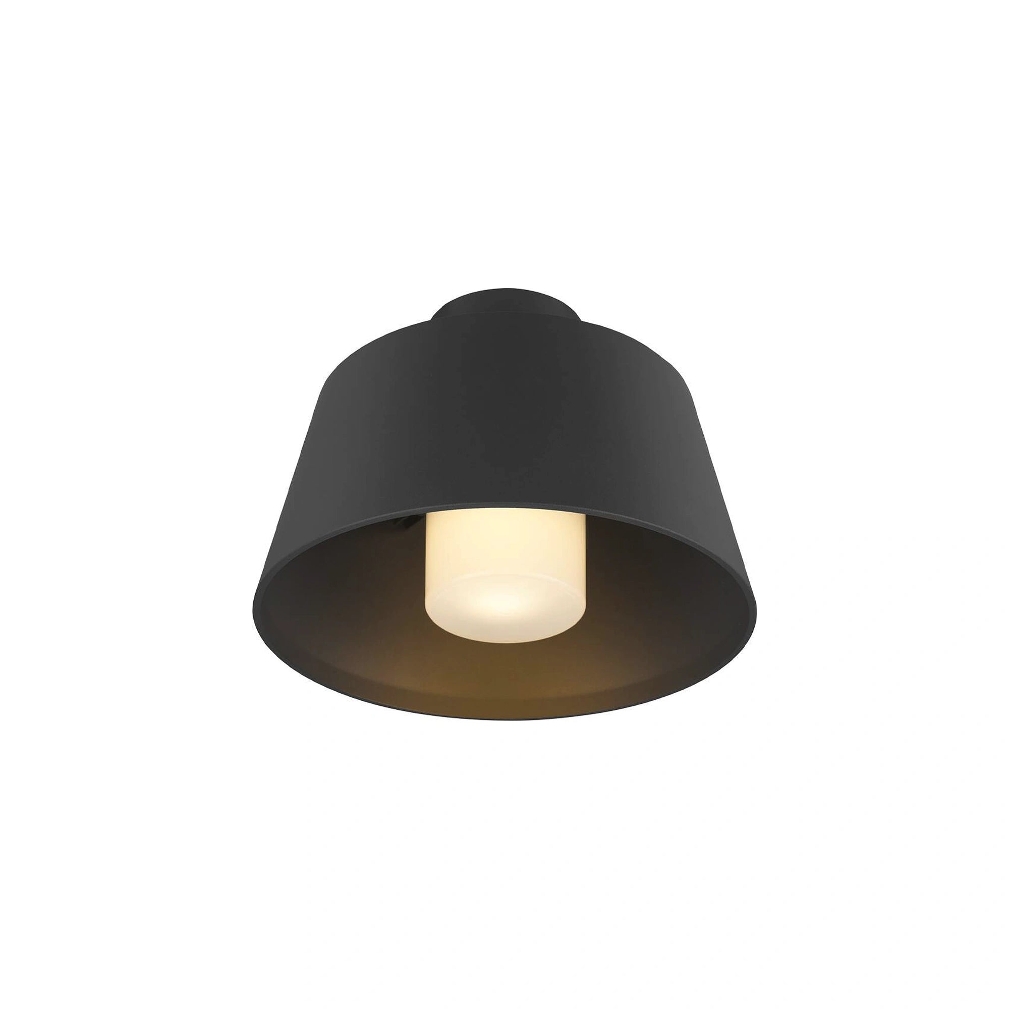 Stropna svjetiljka PHOTONI, crna, 1xE27, IP65