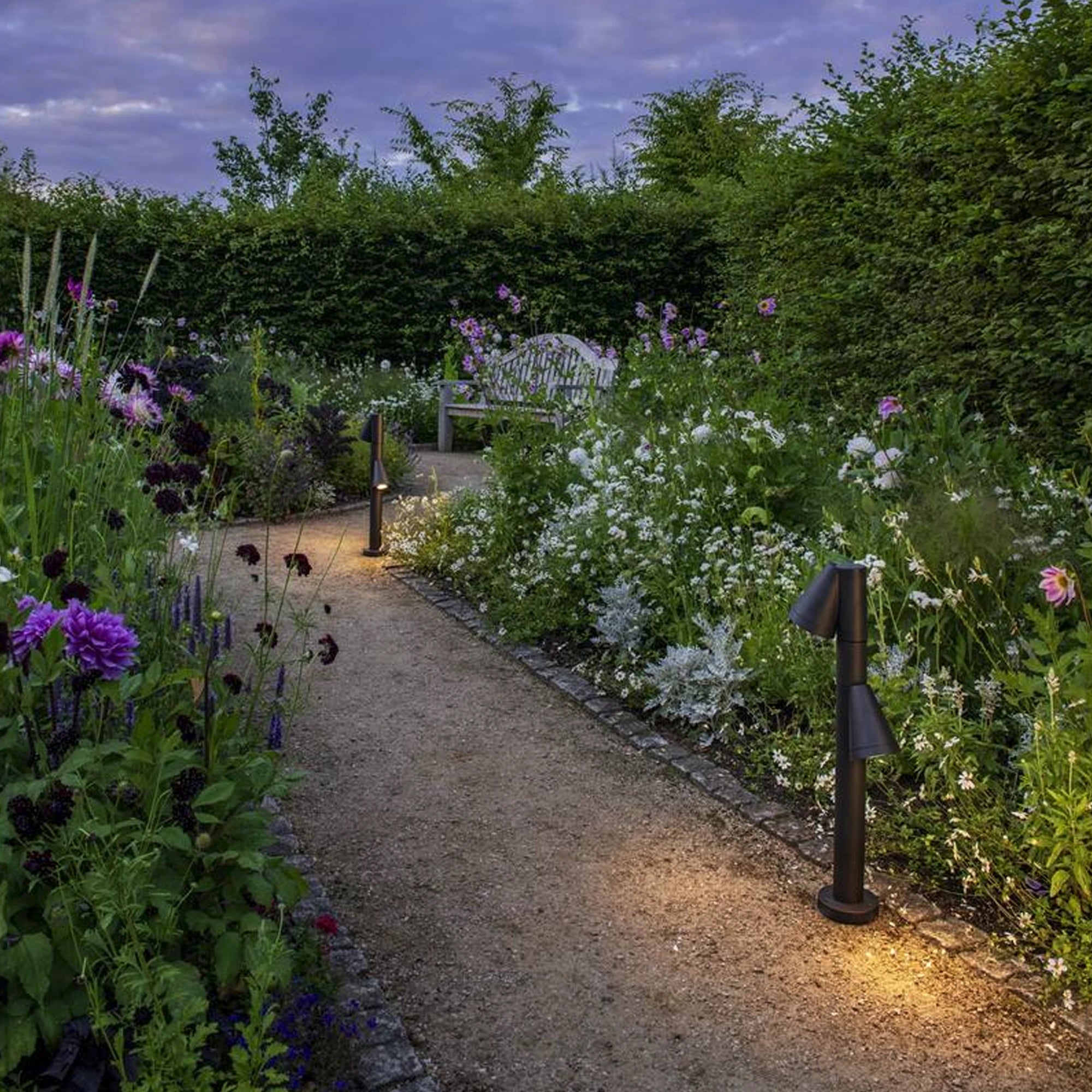 T-TUBE 70 vrtna svjetiljka, crna, 2xGU10, IP65, 700mm