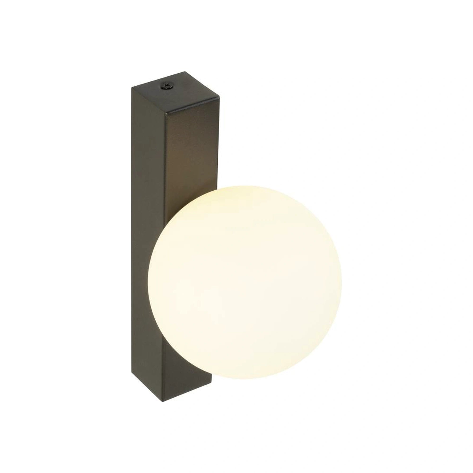 Zidna svjetiljka SUN, kvadratna, crna, 1xG9, IP20