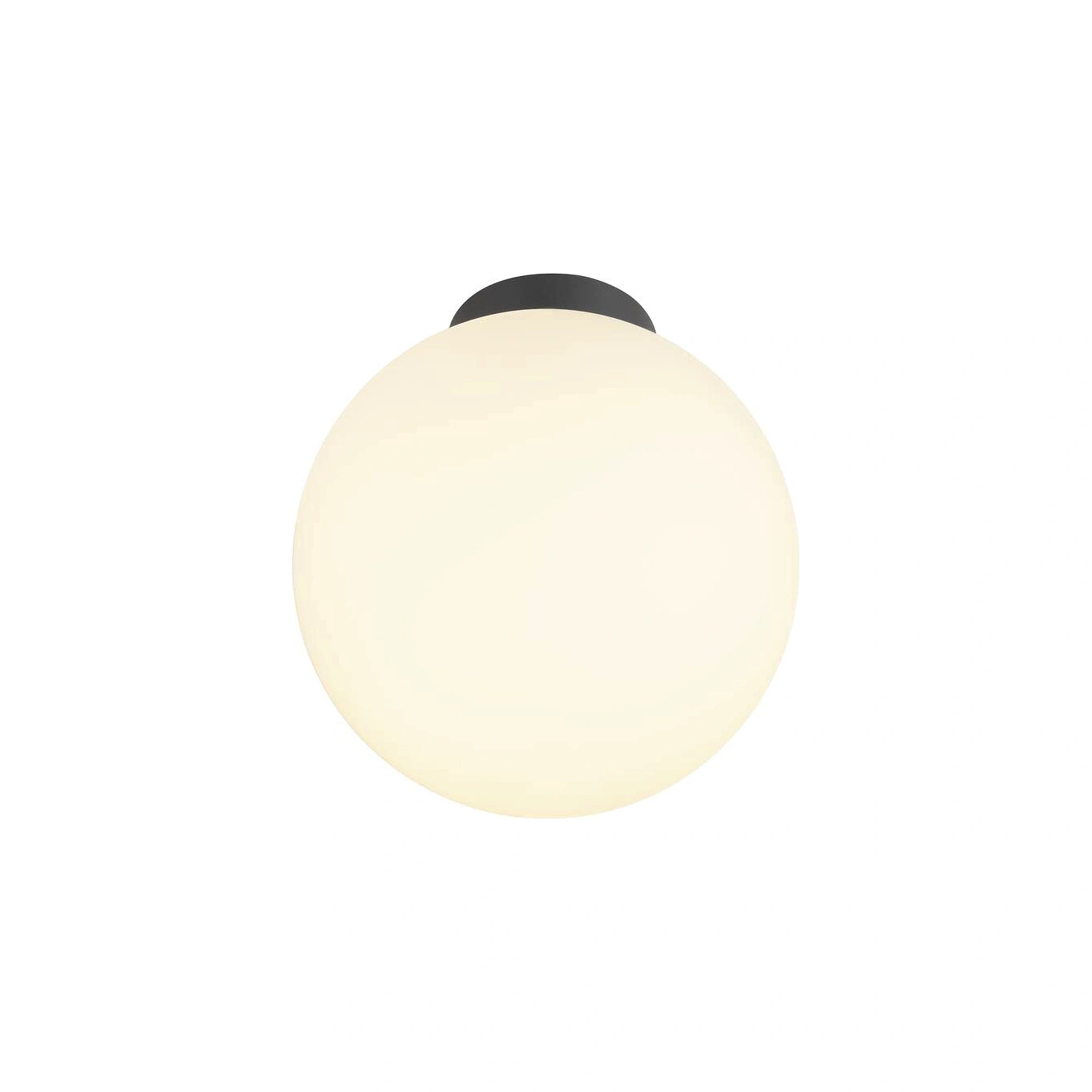 Stropna svjetiljka SUN 30, crna, 1xE27, IP20, Ø300mm