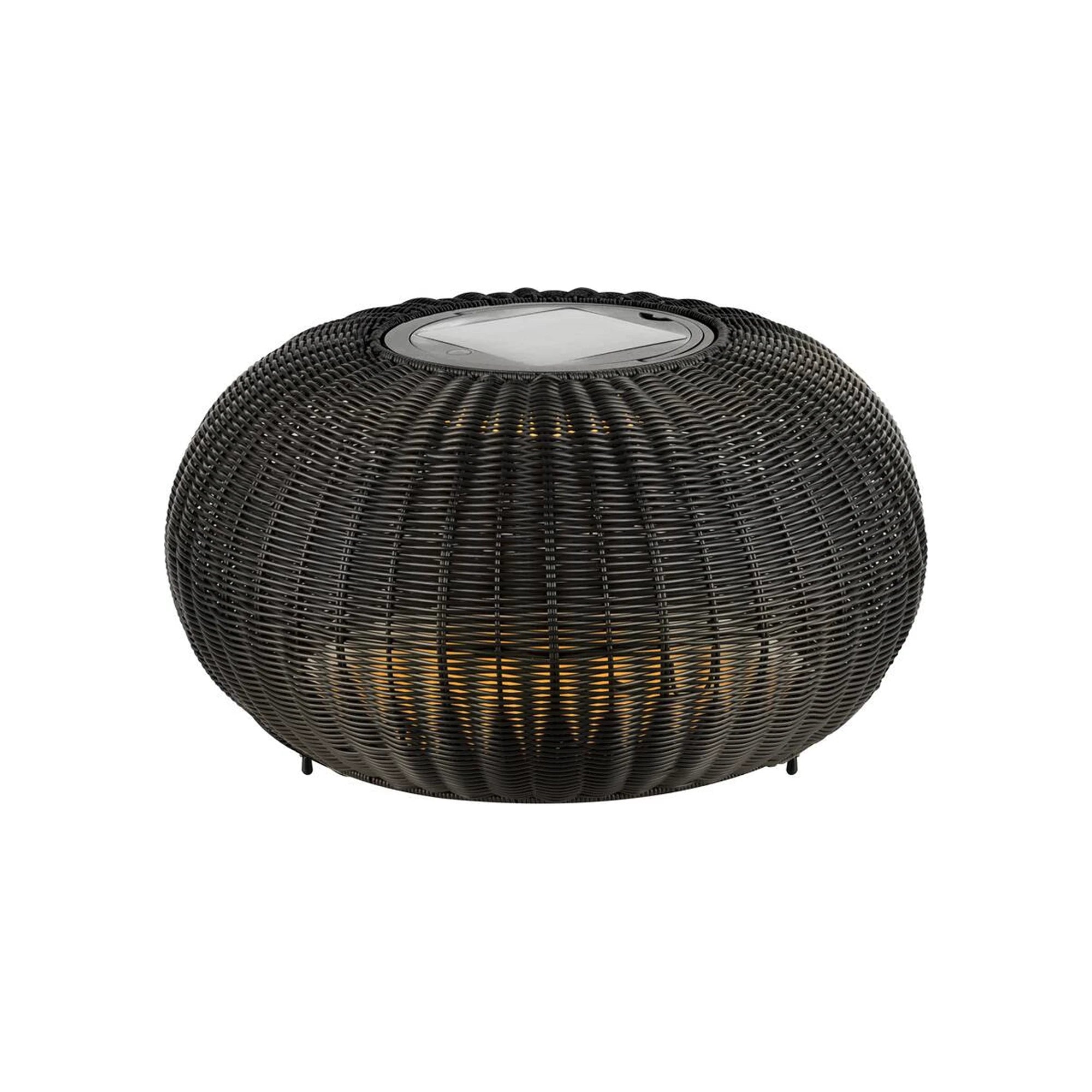 ADEGAN LED solarna vrtna svjetiljka, crna, 4.35W, 2200K, IP65, 280mm