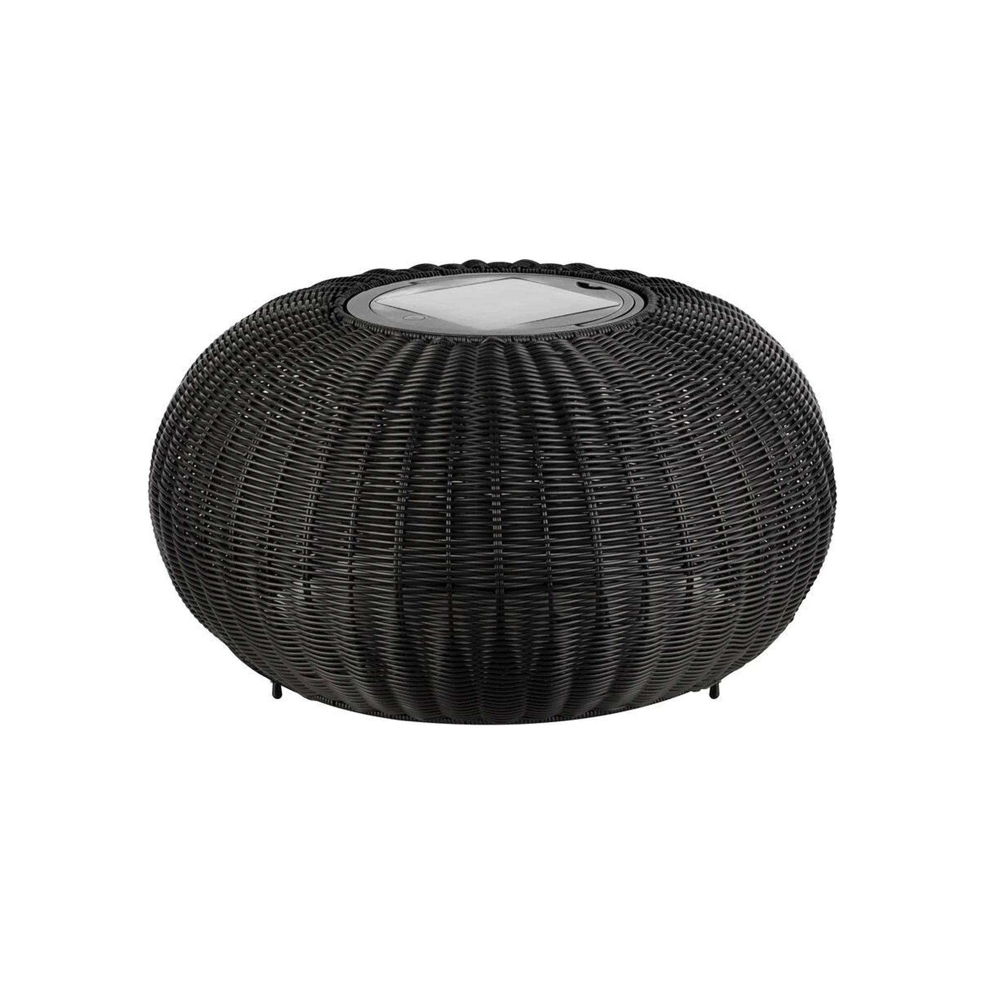 ADEGAN LED solarna vrtna svjetiljka, crna, 4.35W, 2200K, IP65, 280mm