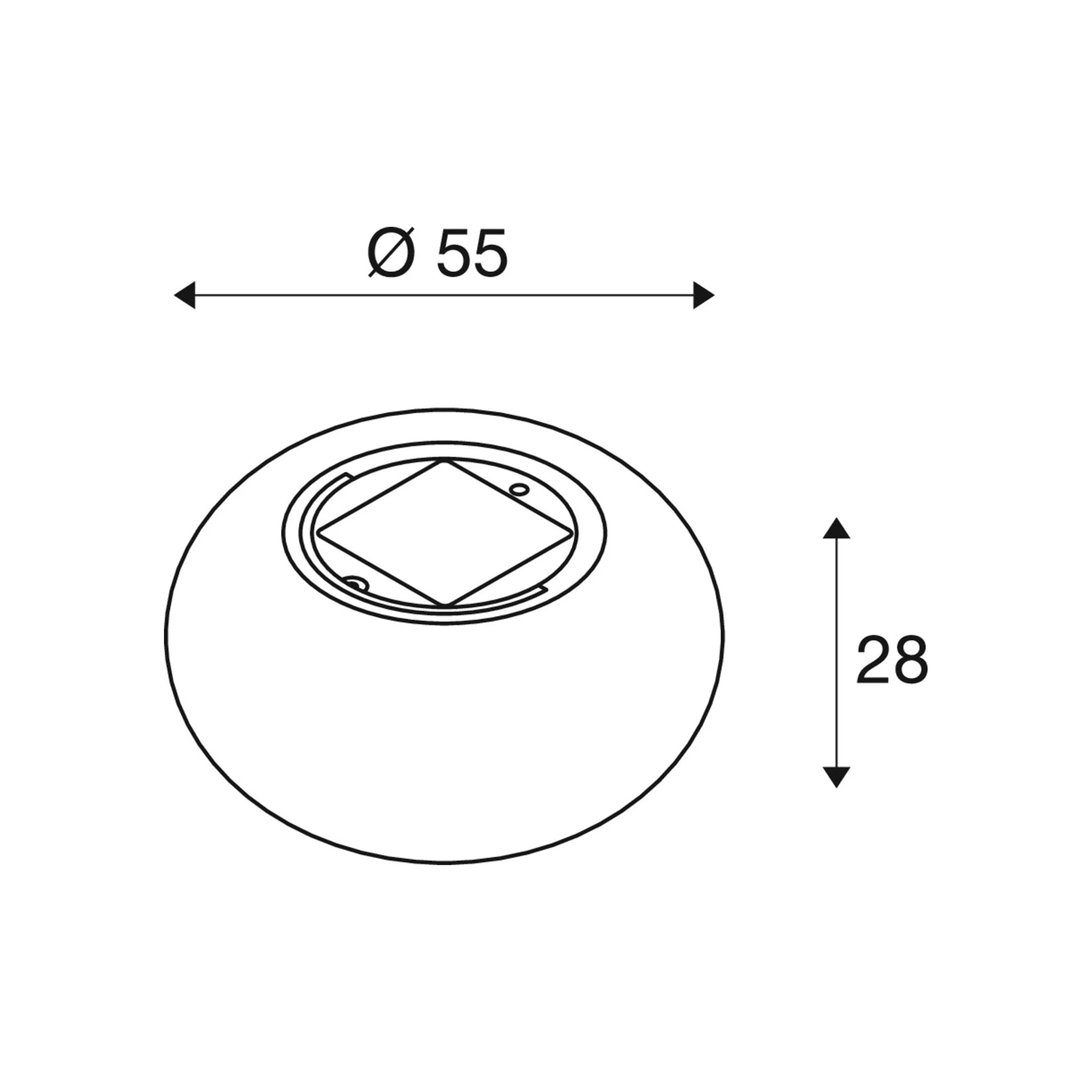 ADEGAN LED solarna vrtna svjetiljka, crna, 4.35W, 2200K, IP65, 280mm