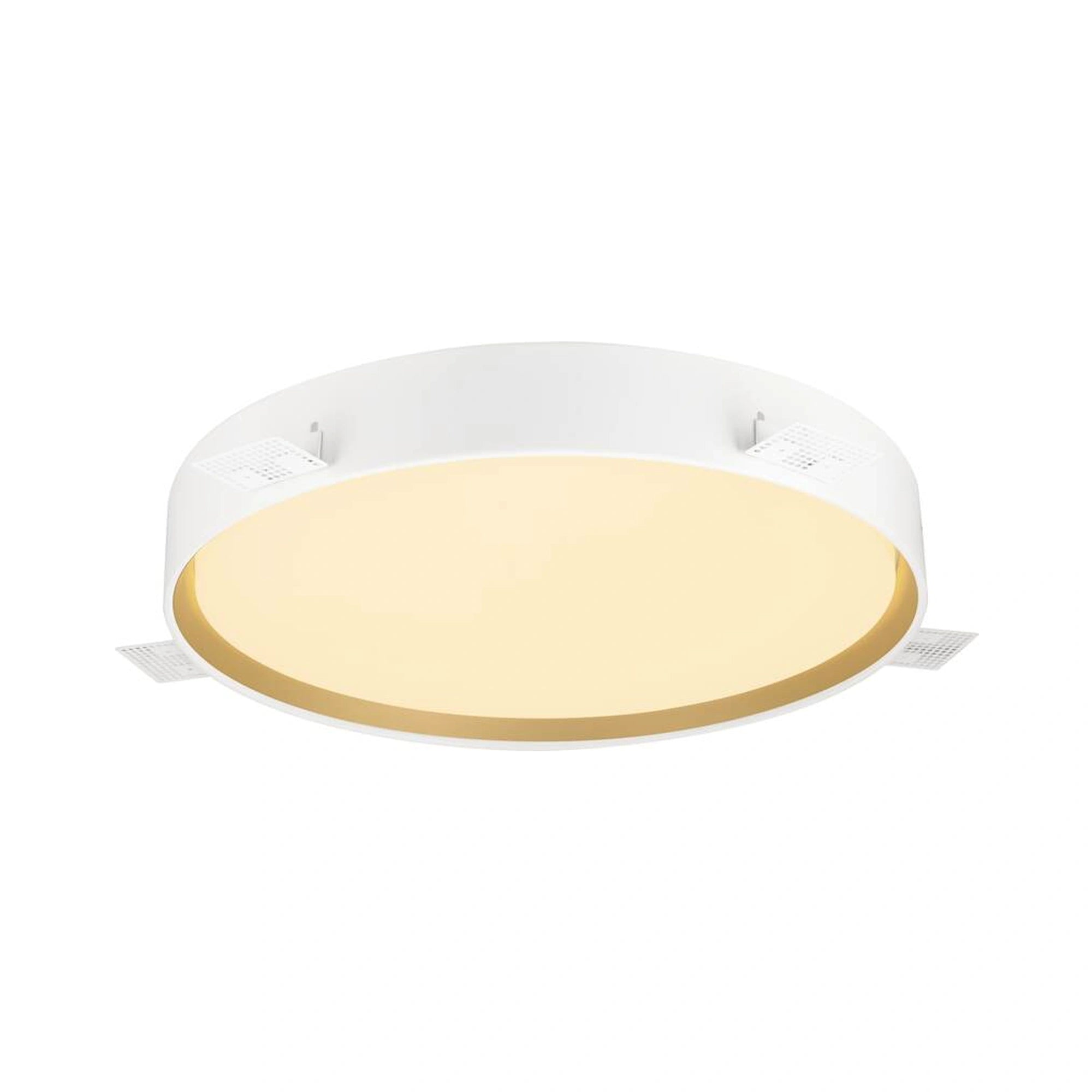 Ugradbeni okvir za svjetiljku DECONA, bijeli, Ø433mm