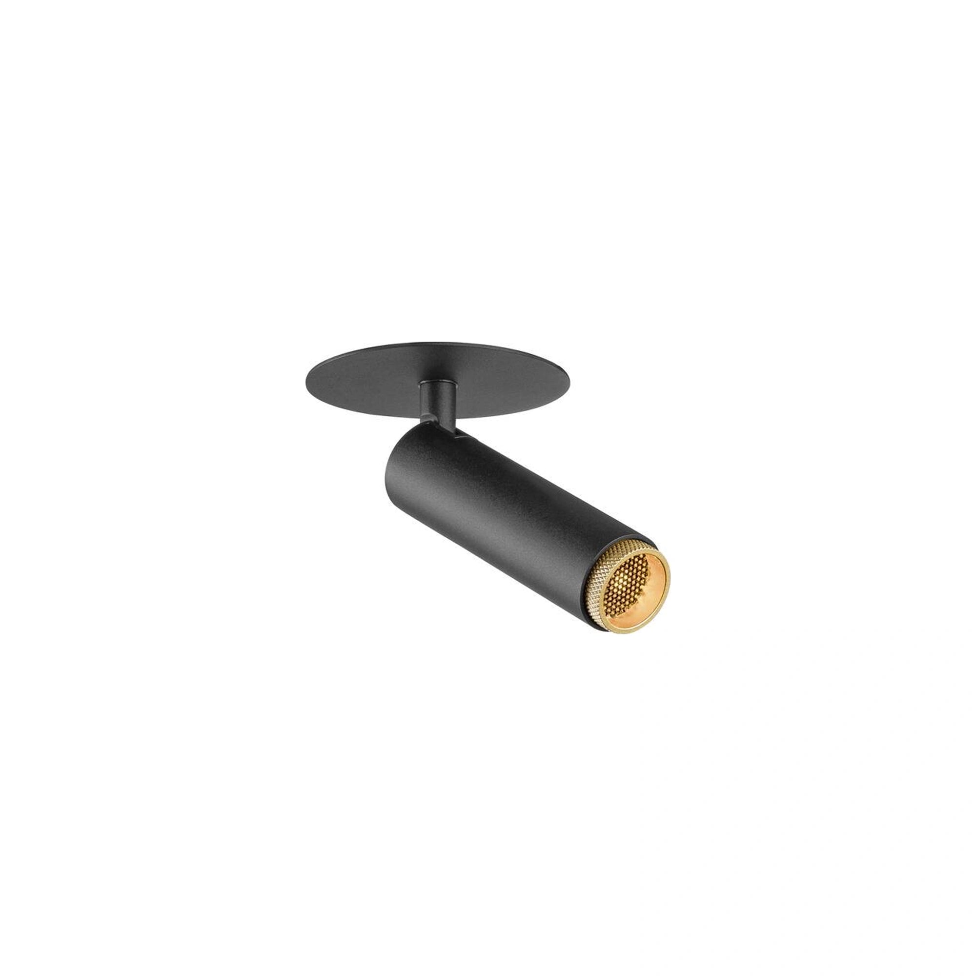 LED spot svjetiljka GRIP! S, stropna, crno/zlatna, 10W, IP20