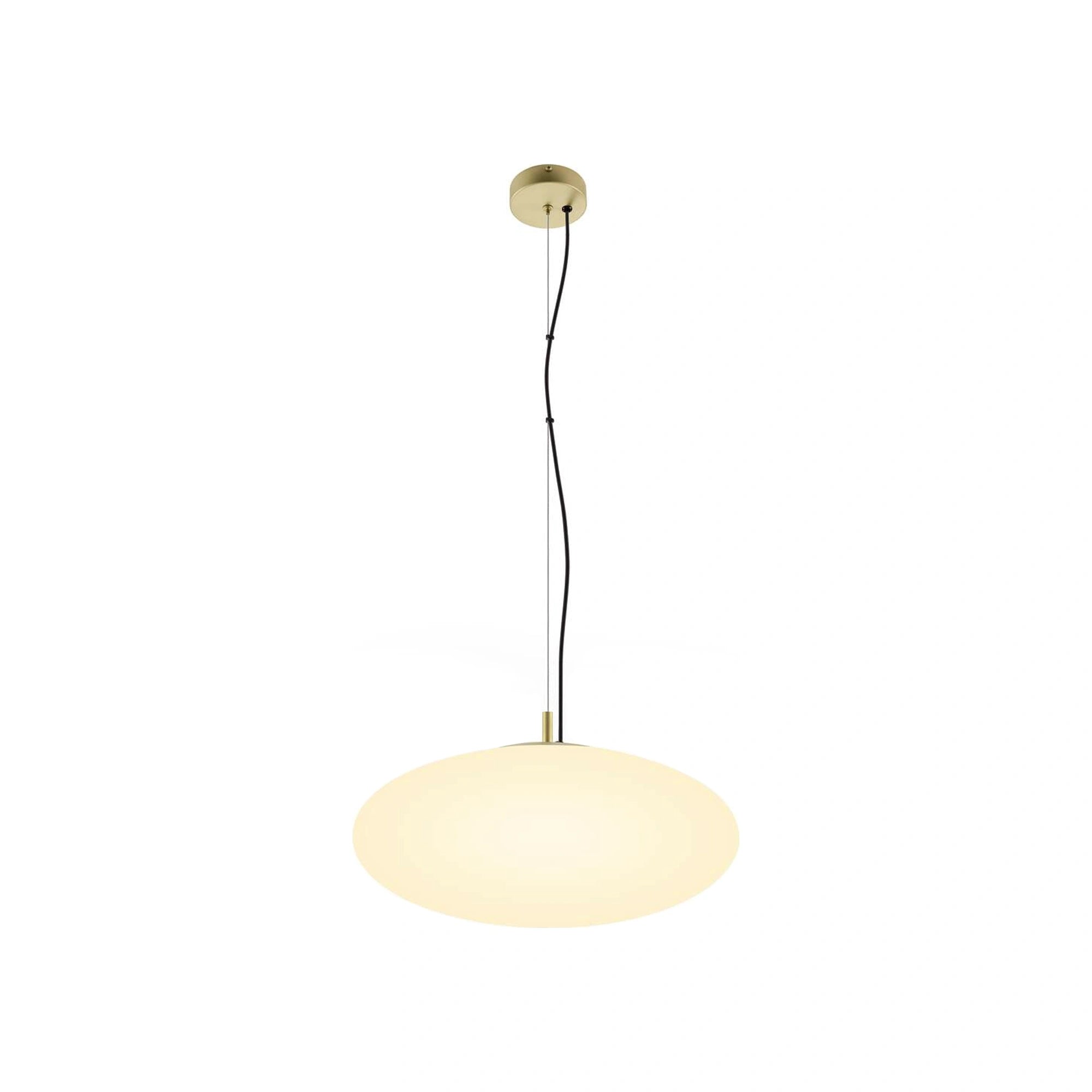 Visilica OLYPSO 50, zlatna, 1xE27, IP20