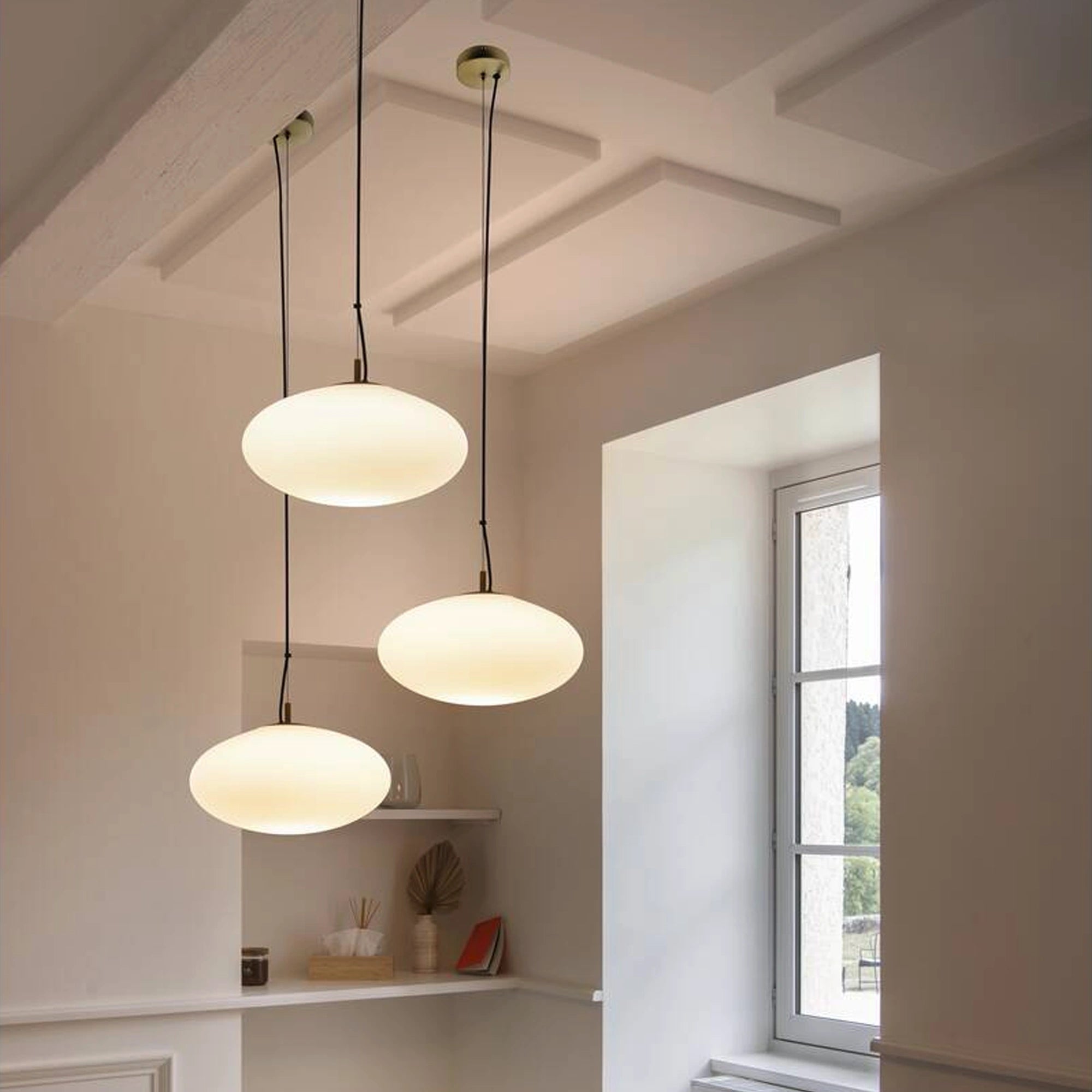 Visilica OLYPSO 50, zlatna, 1xE27, IP20