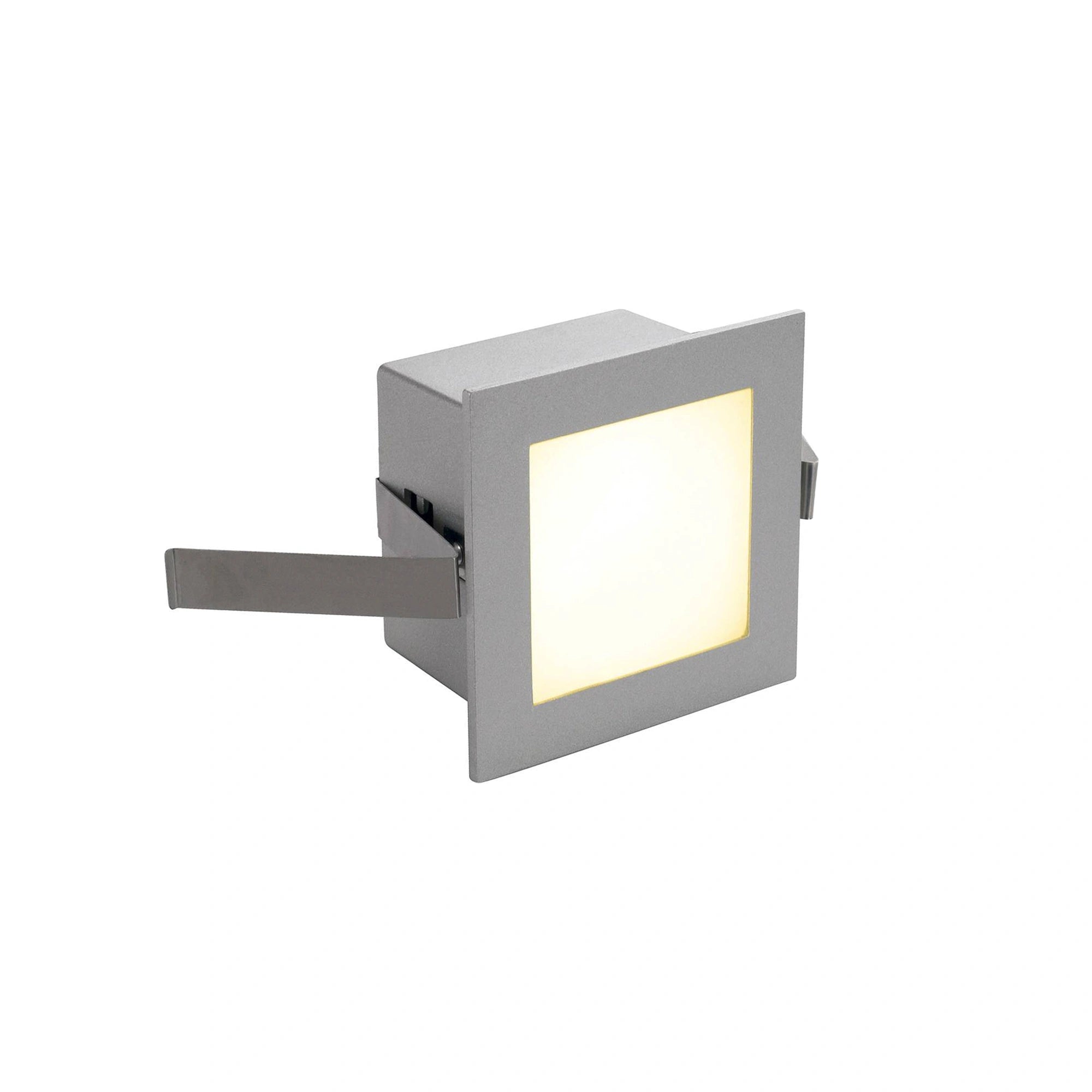 LED ugradbena svjetiljka FRAME BASIC, zidna, siva, 1W, 3000K, IP20