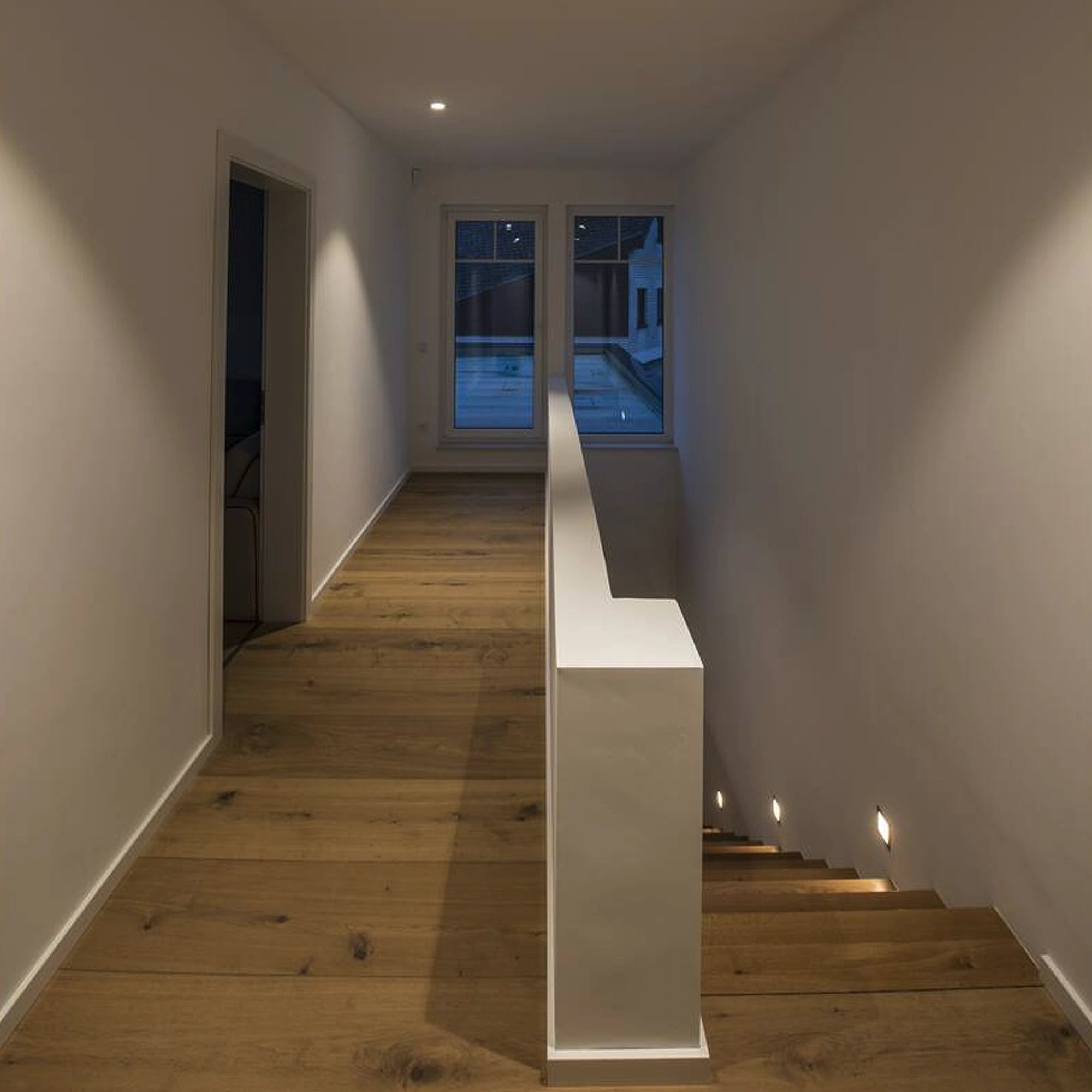 LED ugradbena svjetiljka FRAME BASIC, zidna, siva, 1W, 3000K, IP20