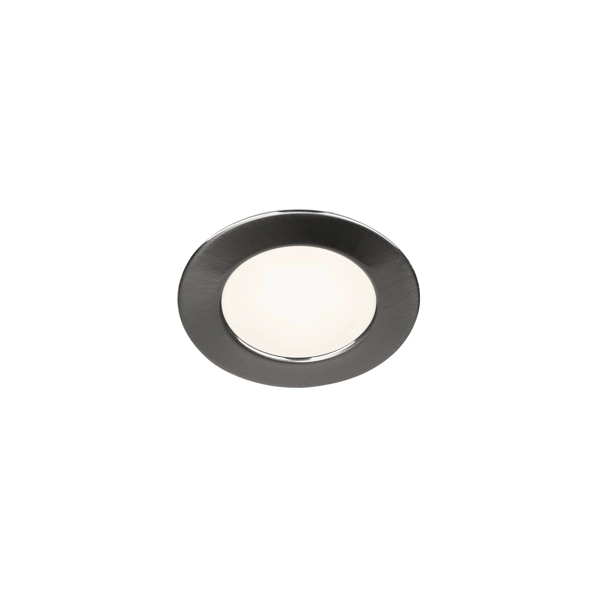 LED ugradbena svjetiljka DL 126, stropna, siva, 2.8W, 3000K, IP20