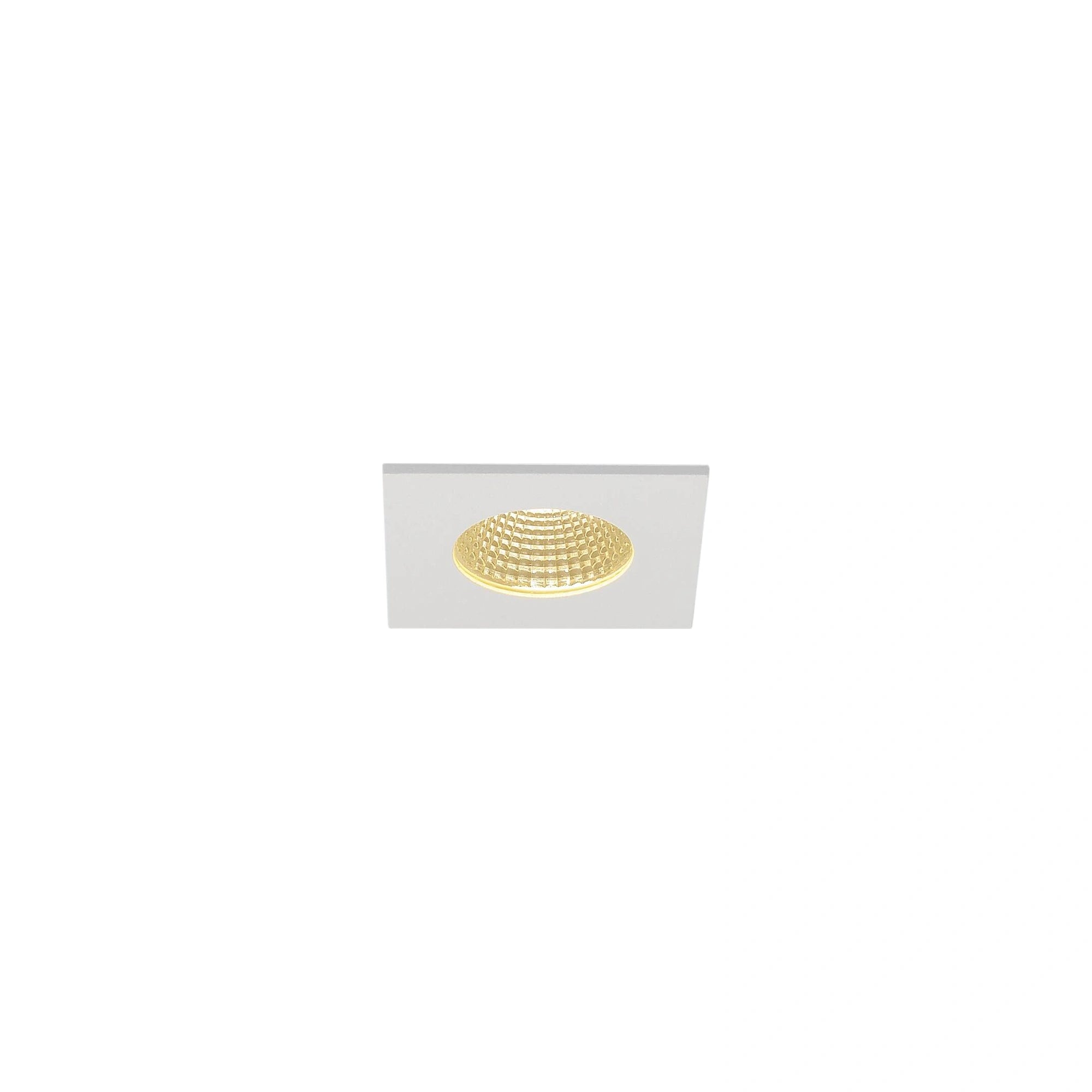 LED ugradbena svjetiljka PATTA-I, stropna, kvadratna, bijela, 10W, 3000K, IP20/IP65