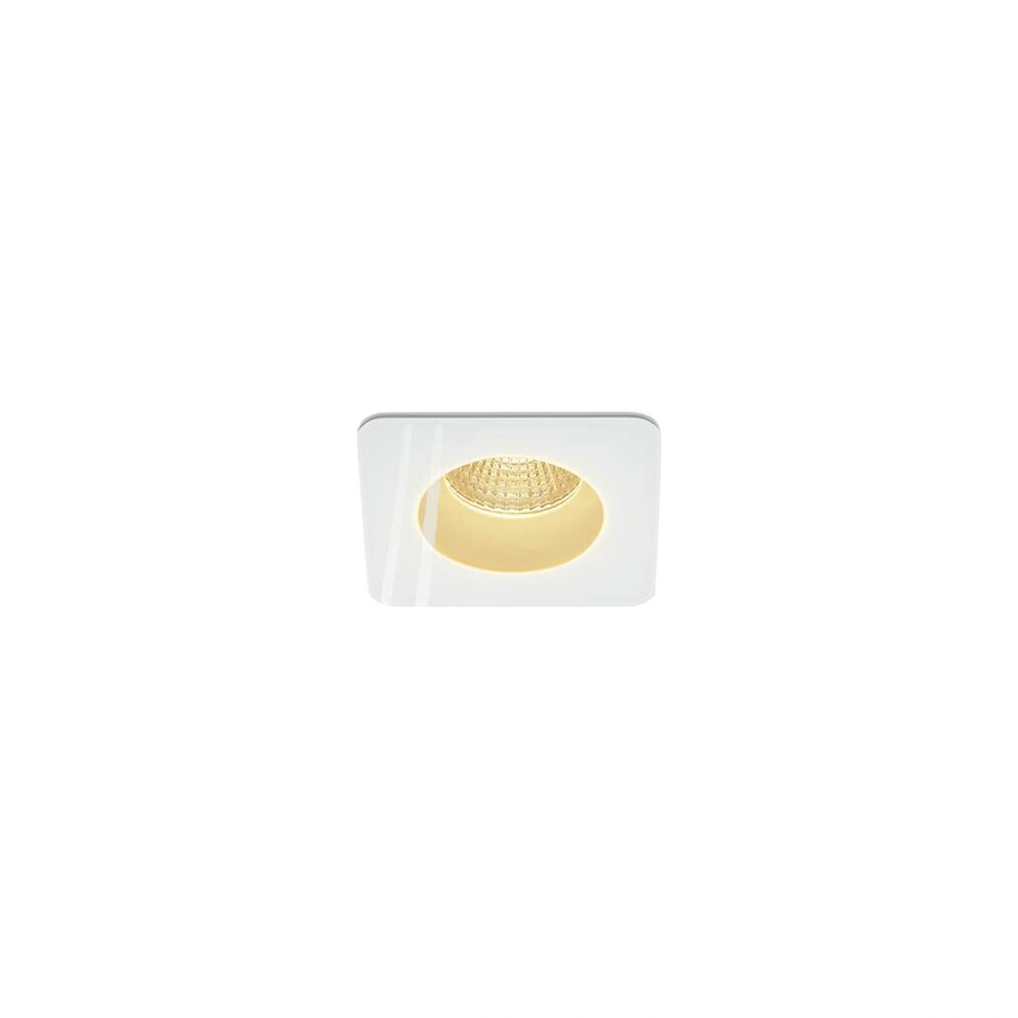 LED ugradbena svjetiljka PATTA-F, stropna, kvadratna, bijela, 11W, 3000K, IP20/IP65