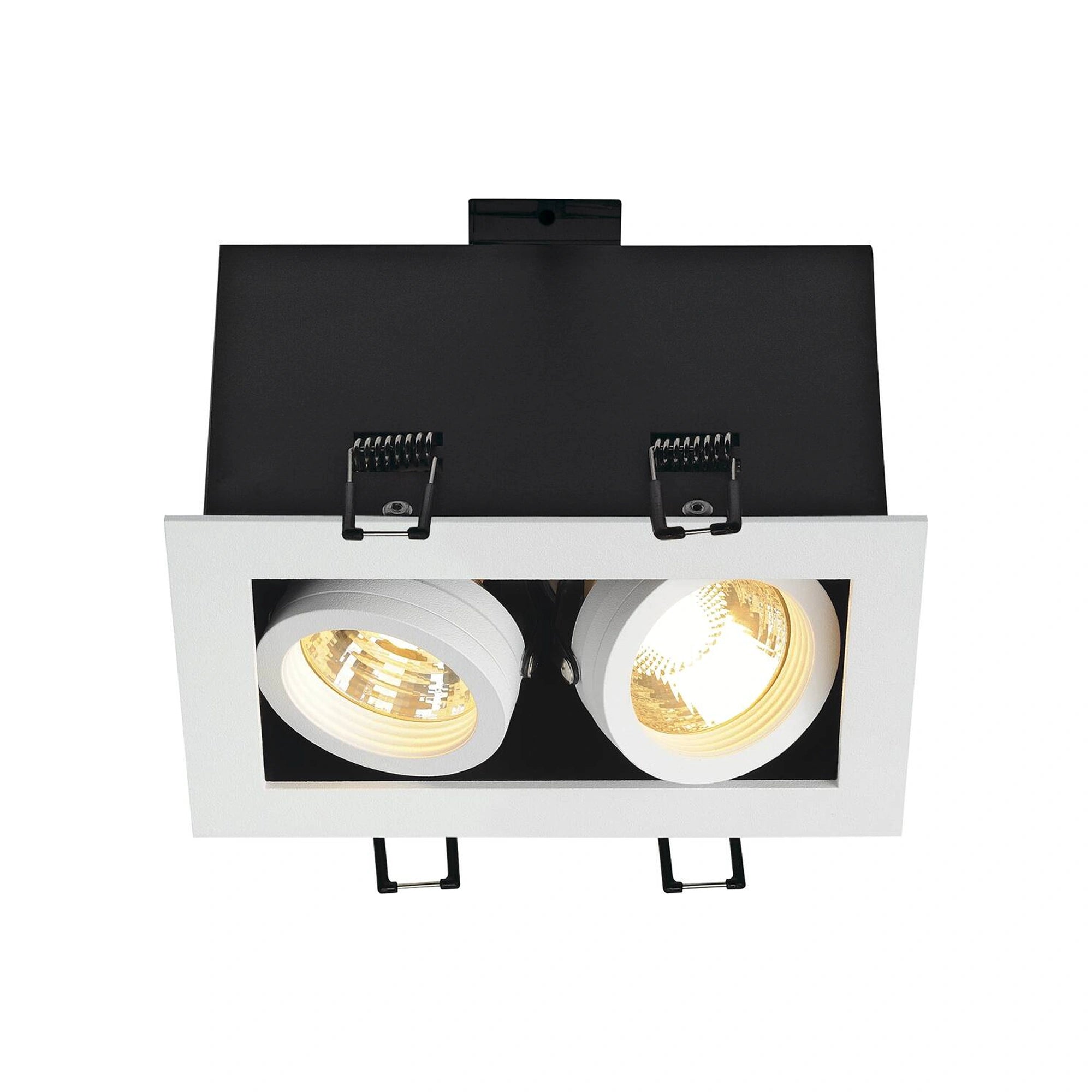 Ugradbena svjetiljka KADUX 2, stropna, bijela, 2xGU10, IP20