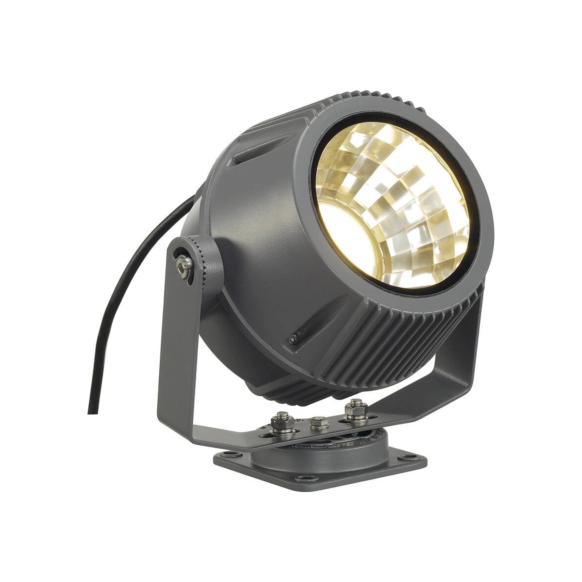LED vrtna spot svjetiljka FLAC BEAM, siva, 27W, 3000K, IP65