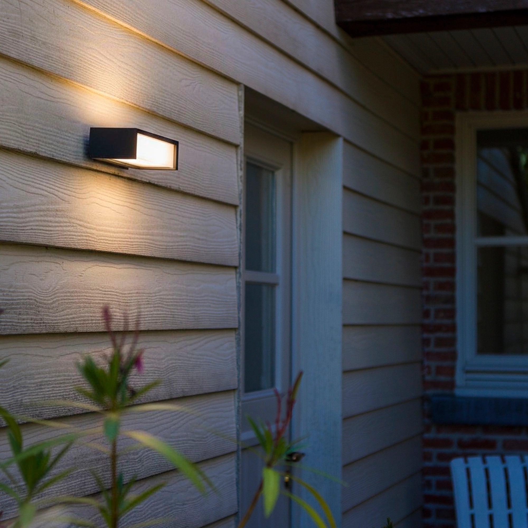 LED solarna zidna svjetiljka TELIS, mikrovalni senzor, tamno siva, 11W, 3000K, IP54