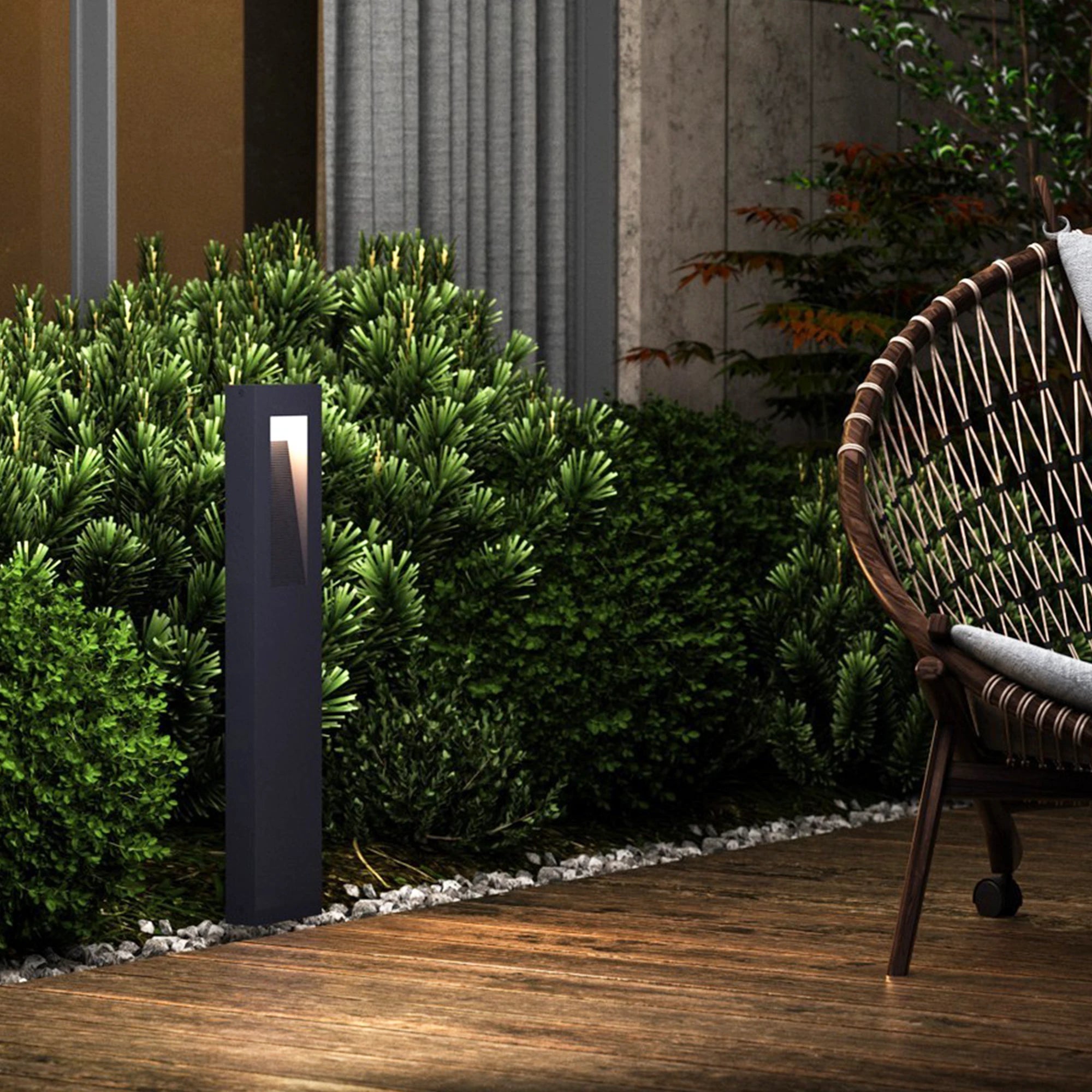 LED vrtna svjetiljka ARTEO, tamno siva, 9.5W, CCT, IP65, 750mm