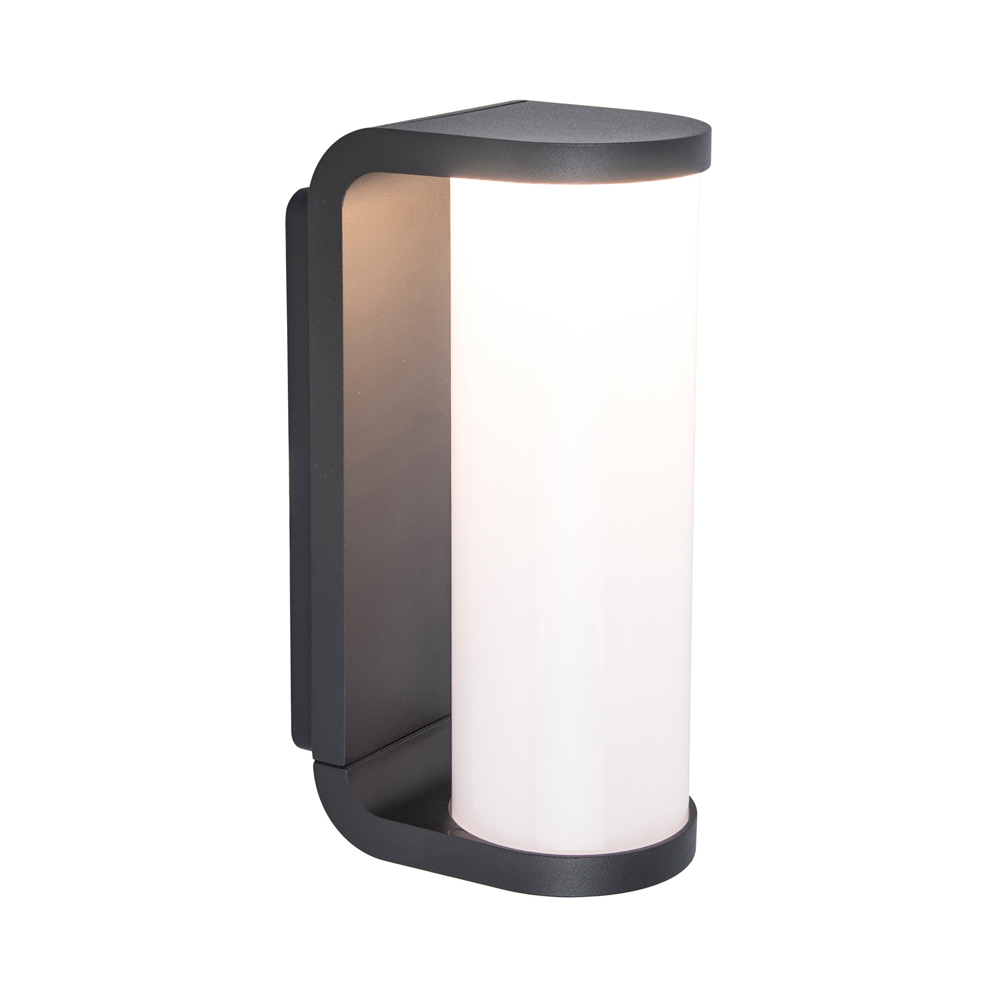 ADALYN LED zidna svjetiljka, tamno siva, 10.2W, 3000K, IP44, 200mm