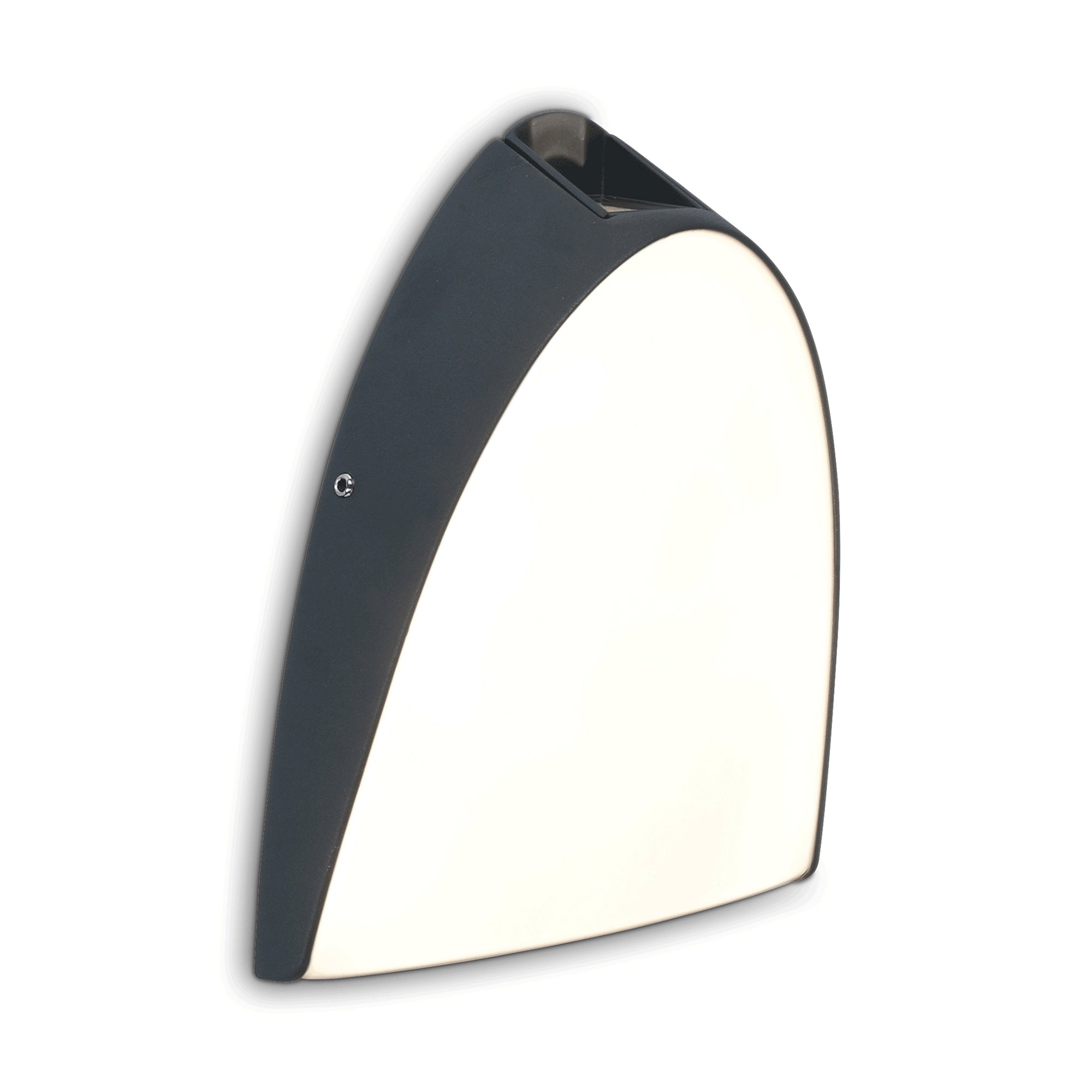 APOLLO LED zidna svjetiljka, tamno siva, 9.6W, 3000K, IP54, 210mm