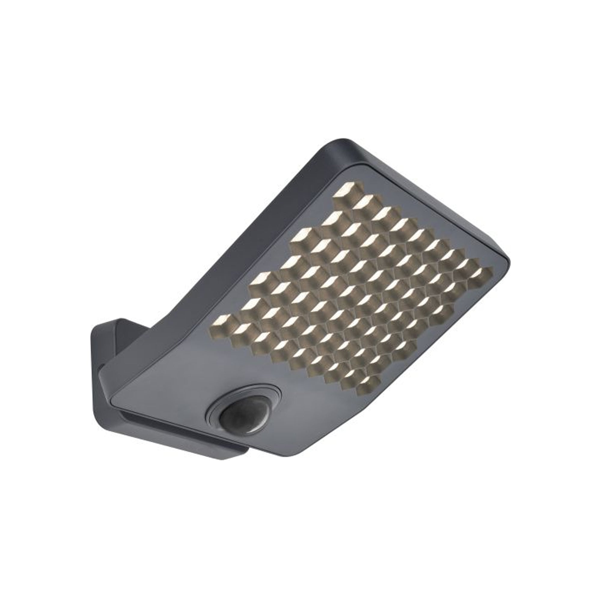 ATLANTIS LED reflektor, senzor pokreta, tamno sivi, 24W, 4000K, IP54, 124mm