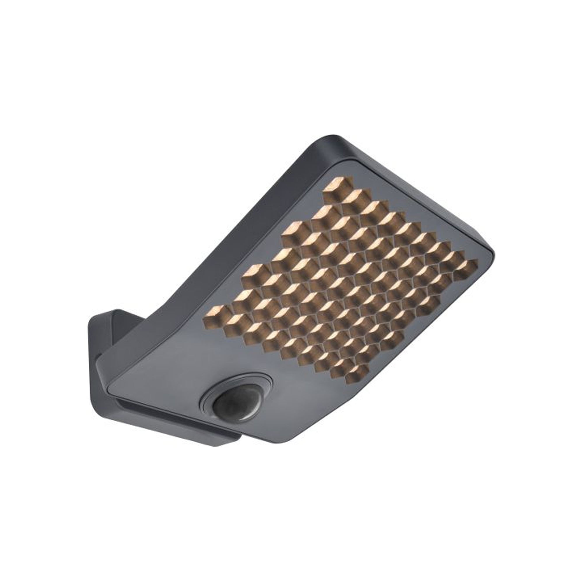 ATLANTIS LED reflektor, senzor pokreta, tamno sivi, 24W, 3000K, IP54, 124mm