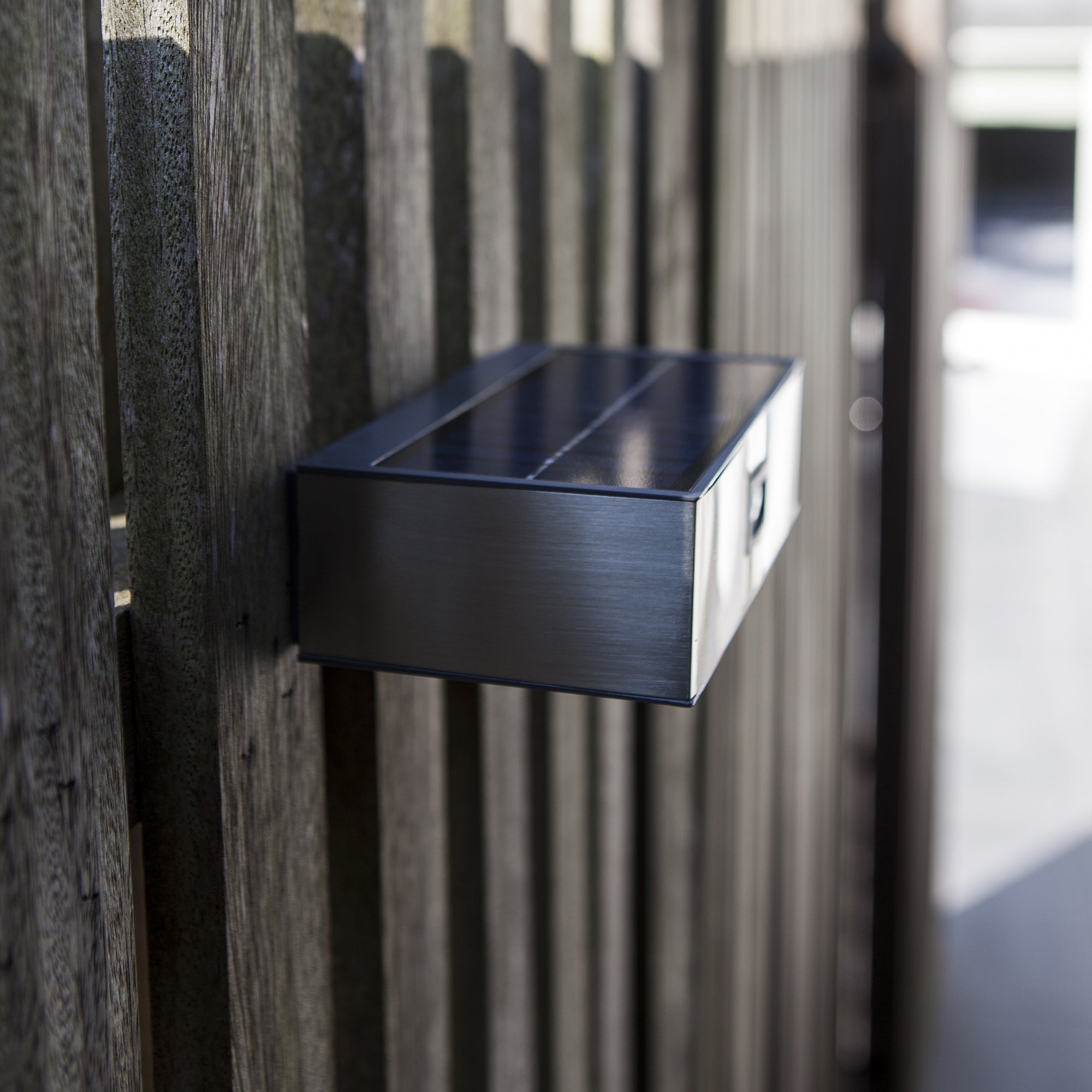 BRICK LED solarna zidna svjetiljka 2W 4000K