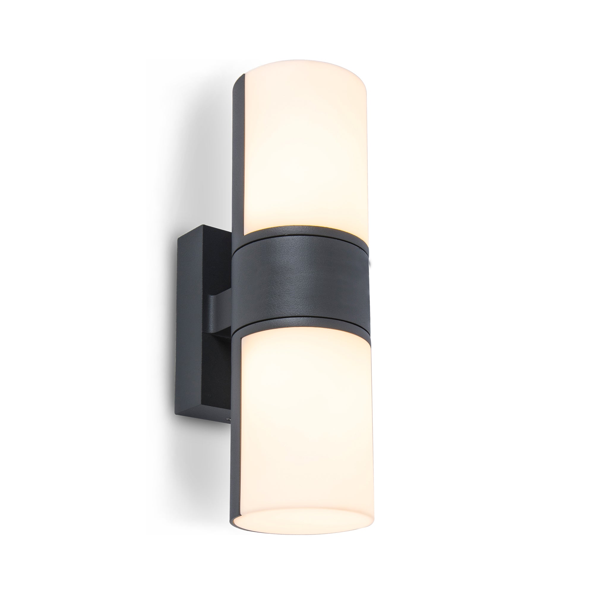 CYRA LED zidna svjetiljka, tamno siva, 16.1W, 3000K, IP54, 245mm