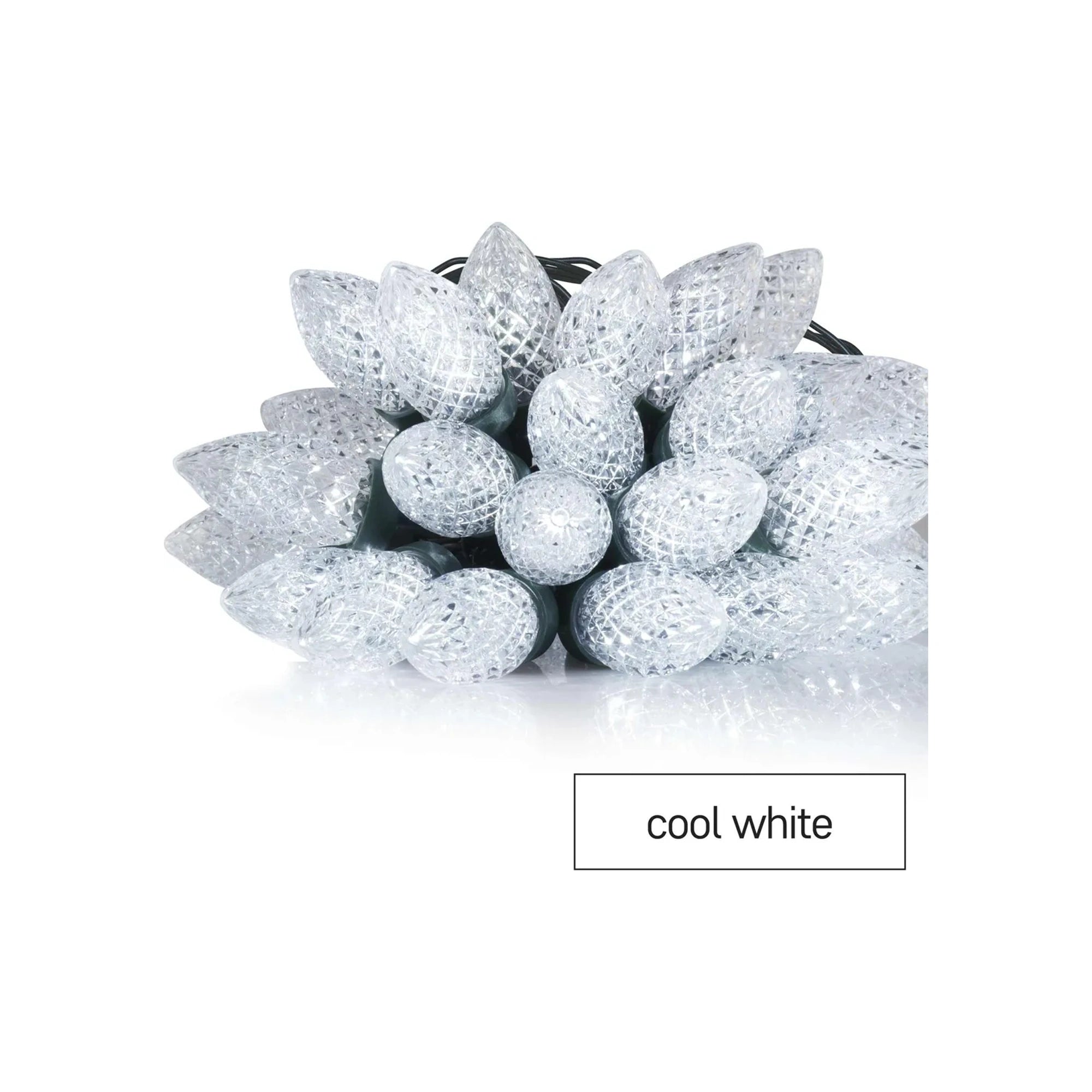 Božićne lampice, češeri, LED, hladno bijela, 8 načina rada, IP44, 9.8m