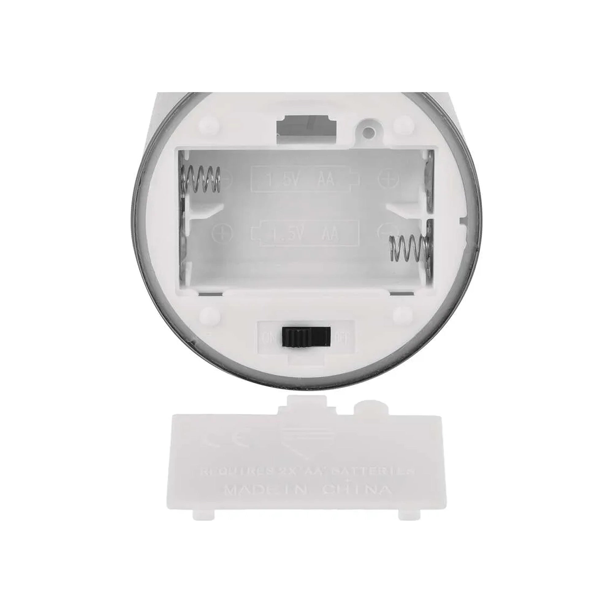 Voštane svijeće u staklu, 3 komada, LED, toplo bijela, 6xAA, IP20, 10-15cm