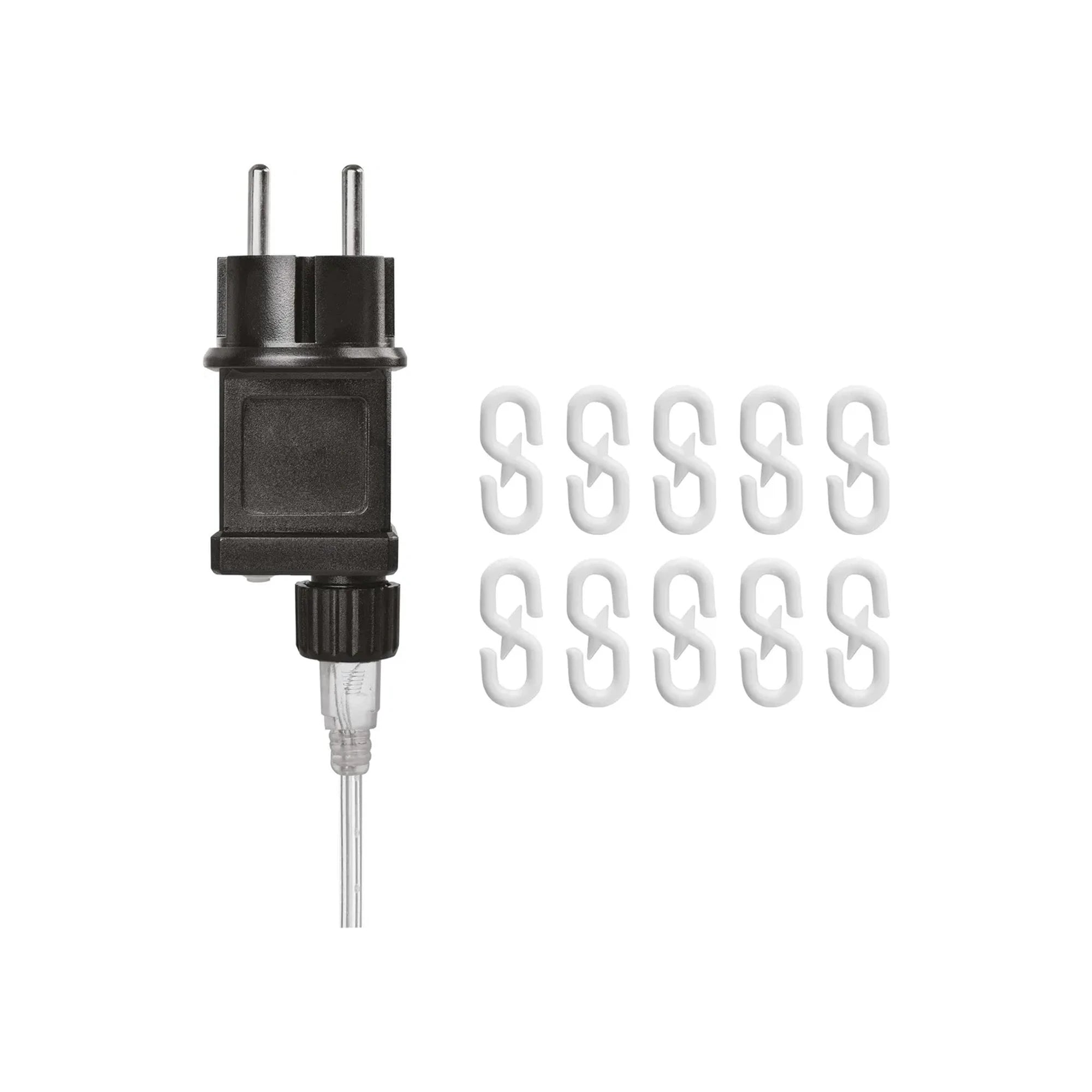 Božićna zavjesa, zvijezde, LED, toplo bijela, IP20, 185x105cm