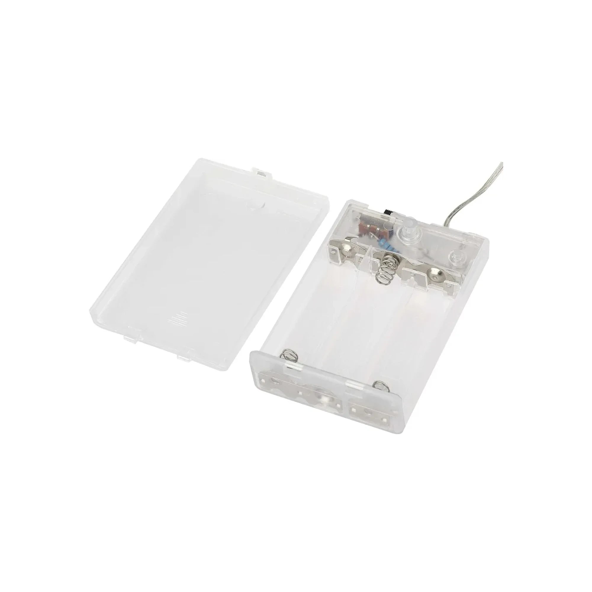 Božićna girlanda, perle, LED, toplo bijela, 3xAA, IP20, 1.2m