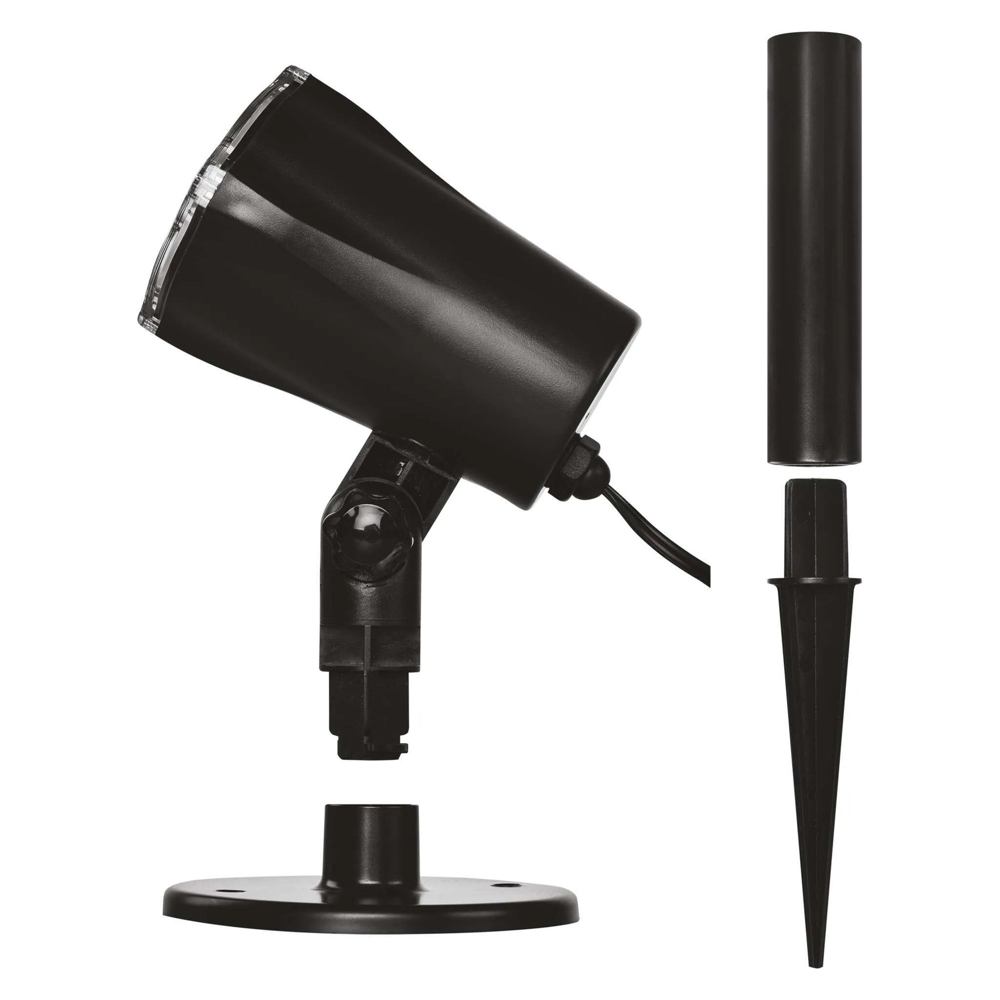 LED Christmas projector, snowflakes, indoor and outdoor, cool white