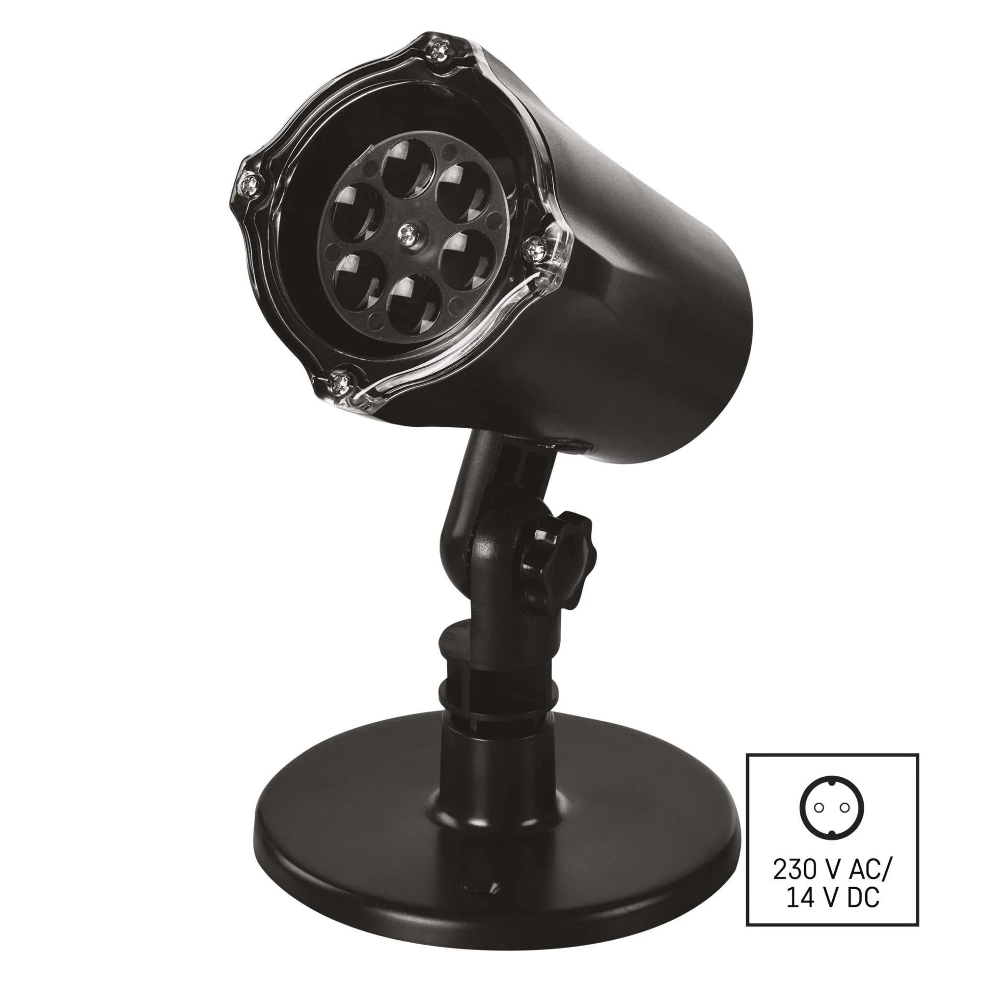 LED Christmas projector, snow and snowflakes, indoor and outdoor, cool white