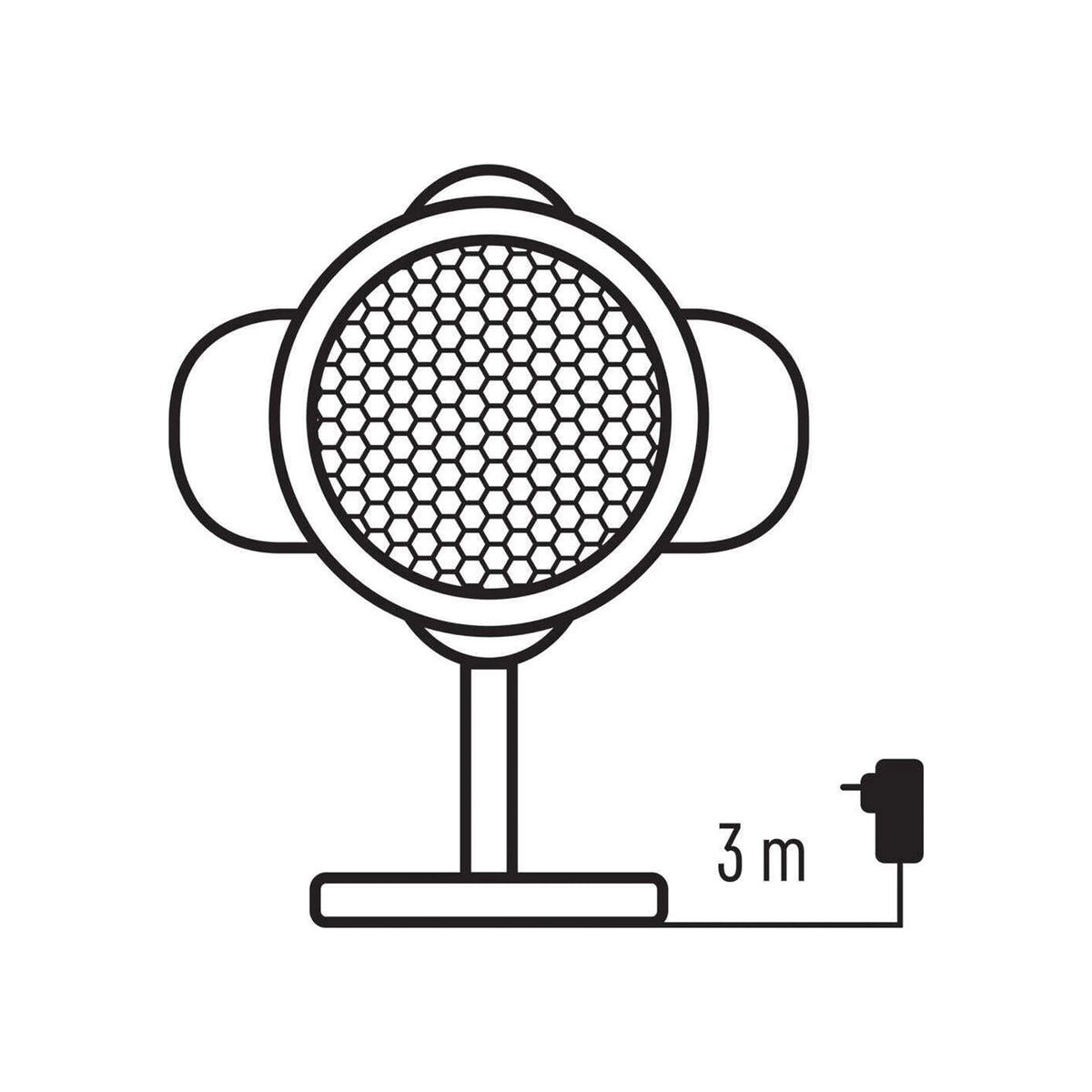 Božićni projektor, zvijezde, LED, toplo/hladno bijela, IP44