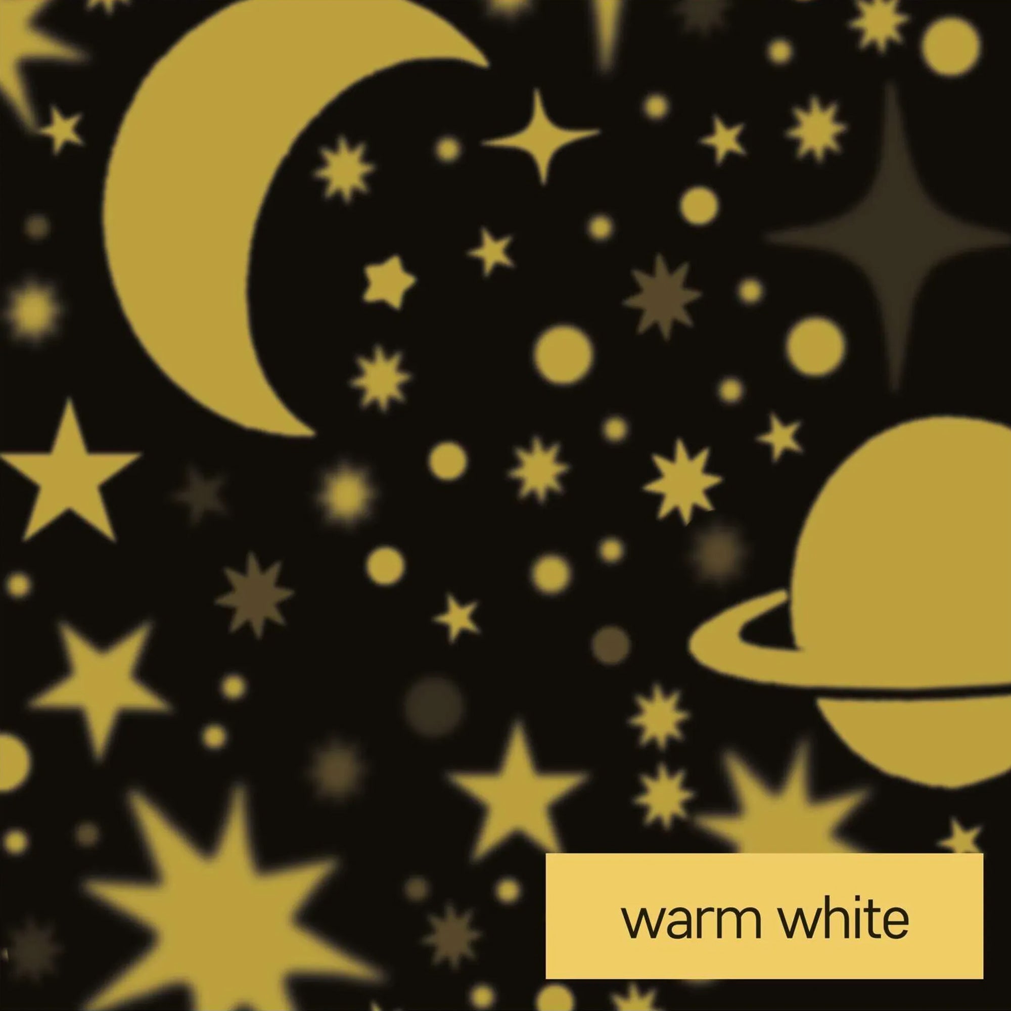 LED Christmas projector, space, indoor, 3xAAA