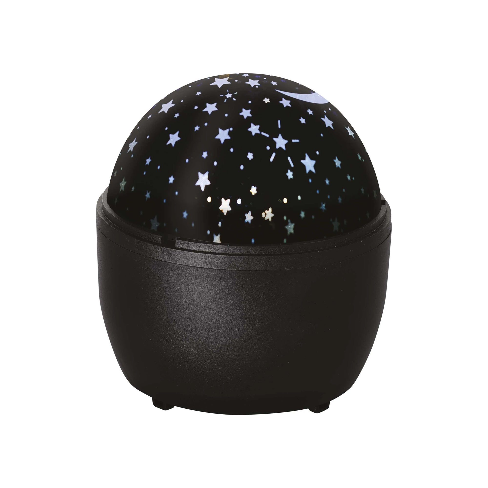 LED Christmas projector, stars, indoor, 3xAA