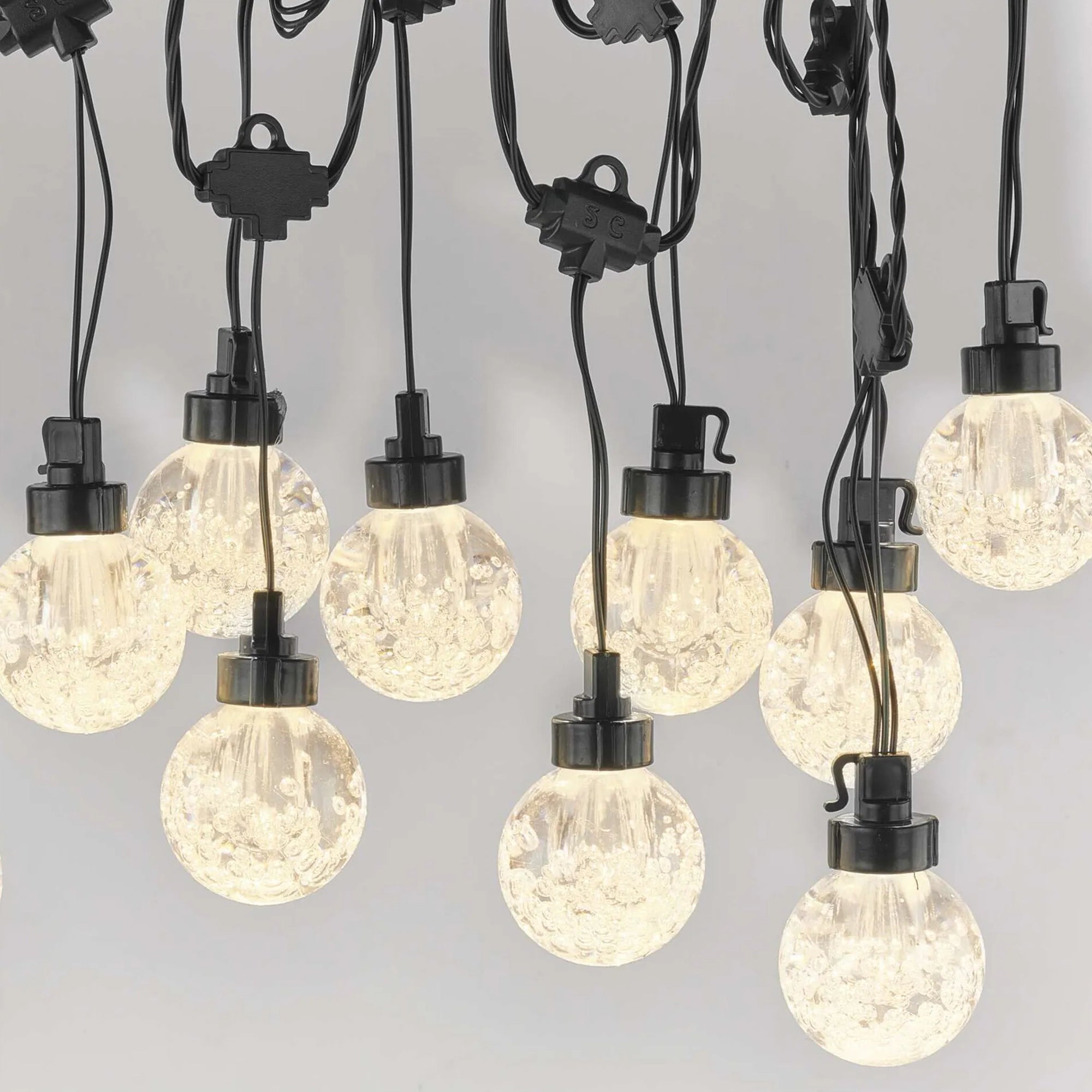LED rasvjetni lanac, 20 žarulja, dekorativne žarulje, IP44, 7.6m