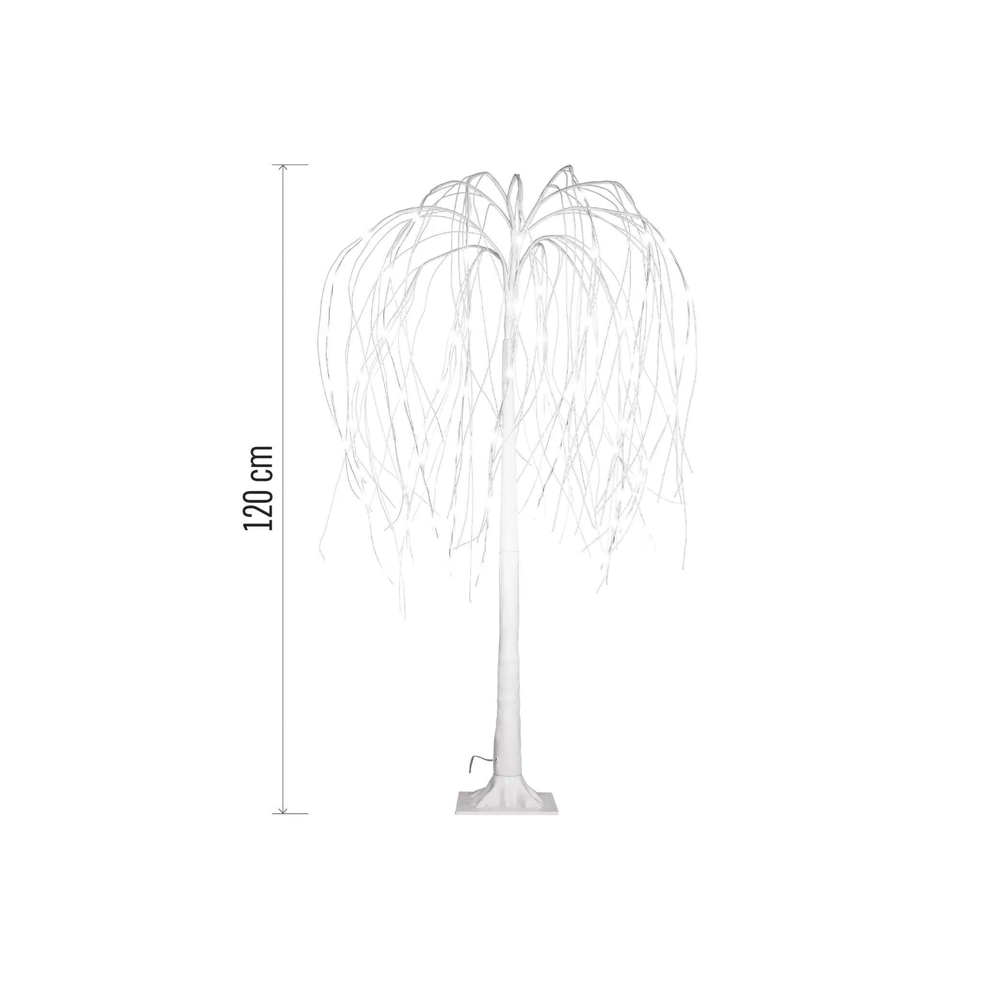 LED light tree, indoor and outdoor, cool white, 120cm
